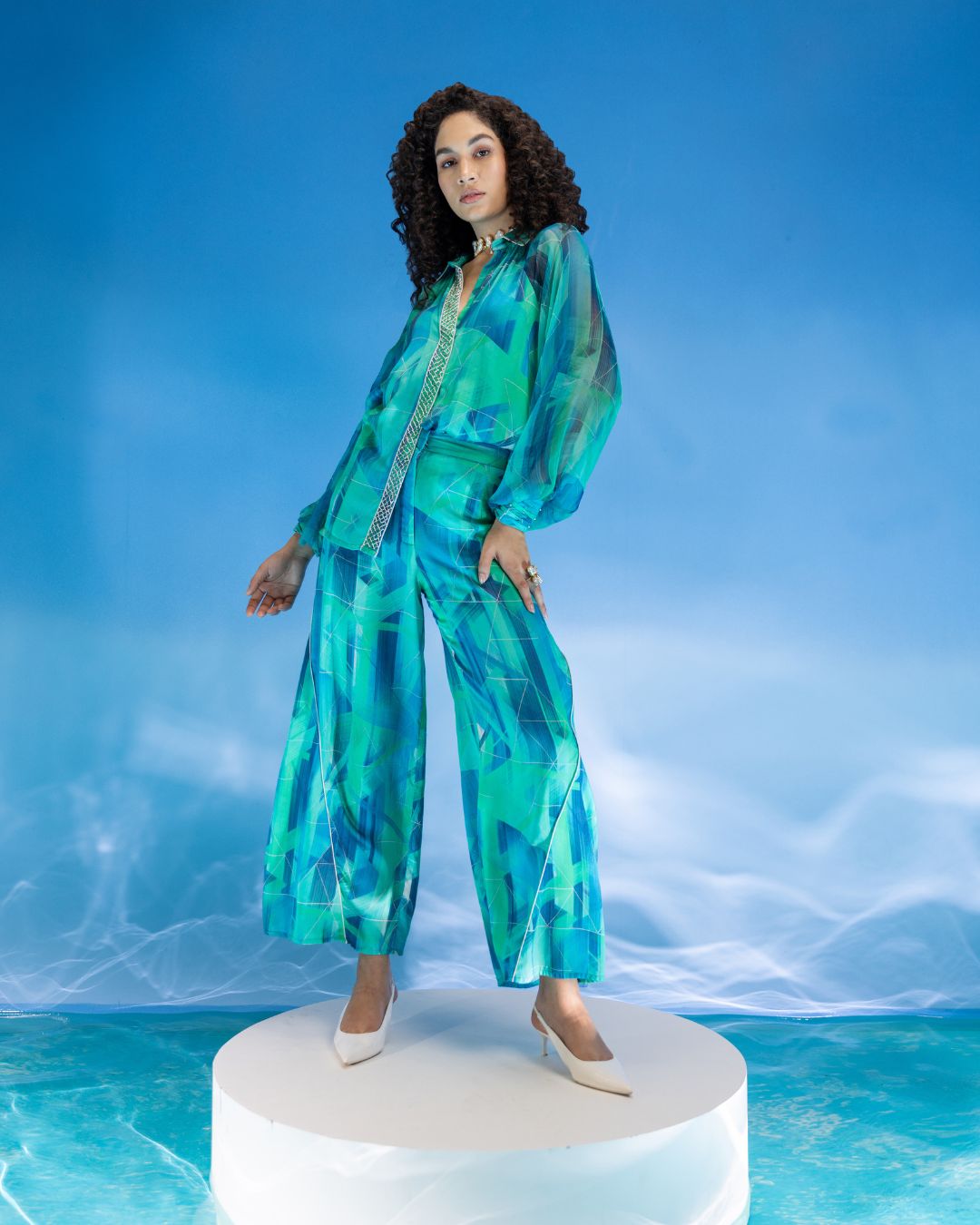 Green Raglan Sleeve Co-Ord Set