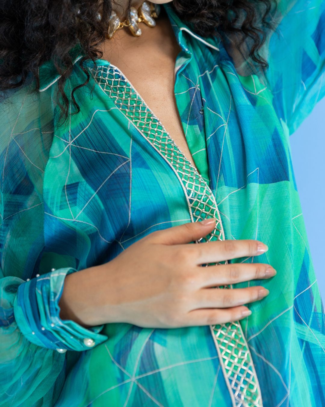 Green Raglan Sleeve Co-Ord Set