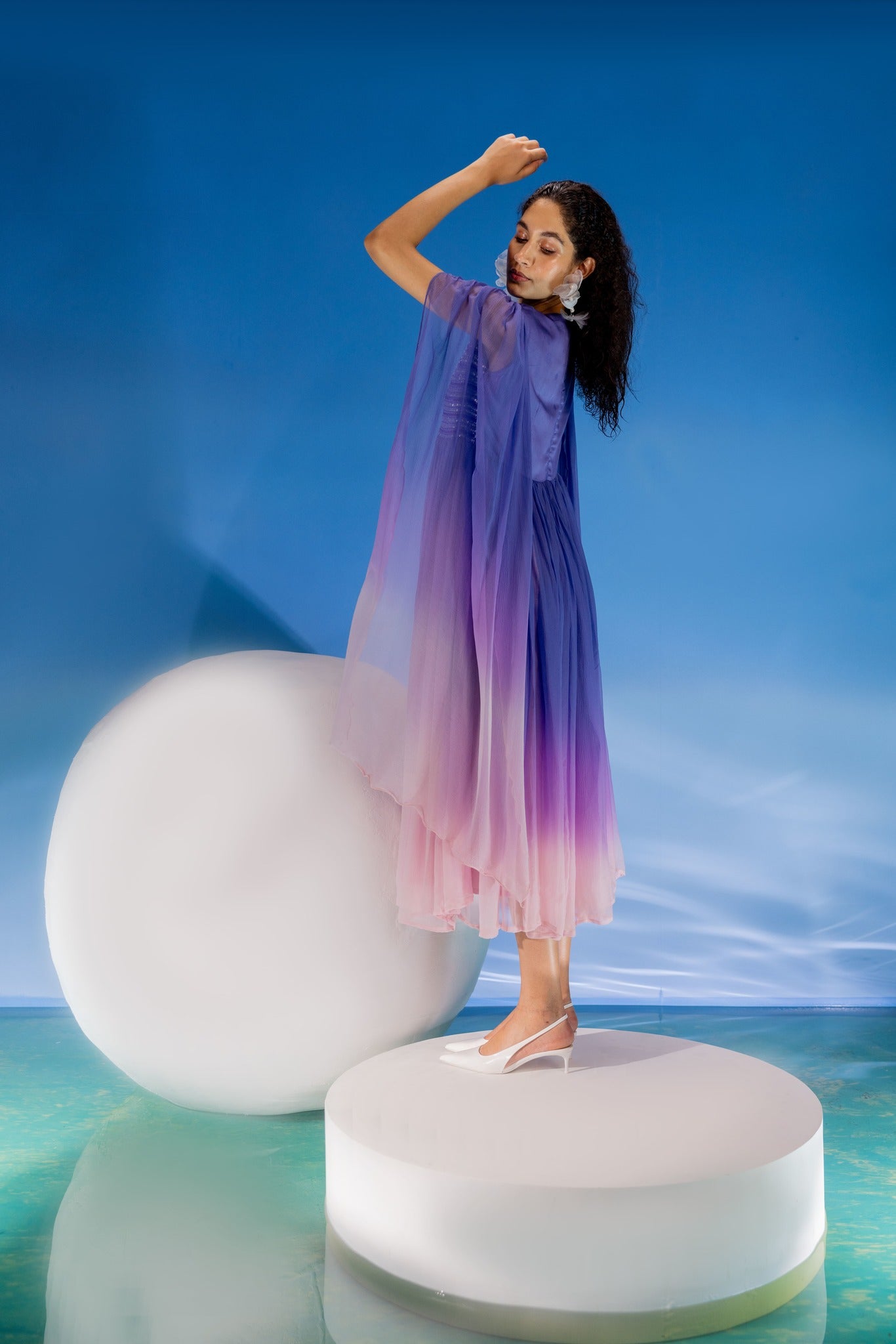 Ombre Mermaid Sequin Dress