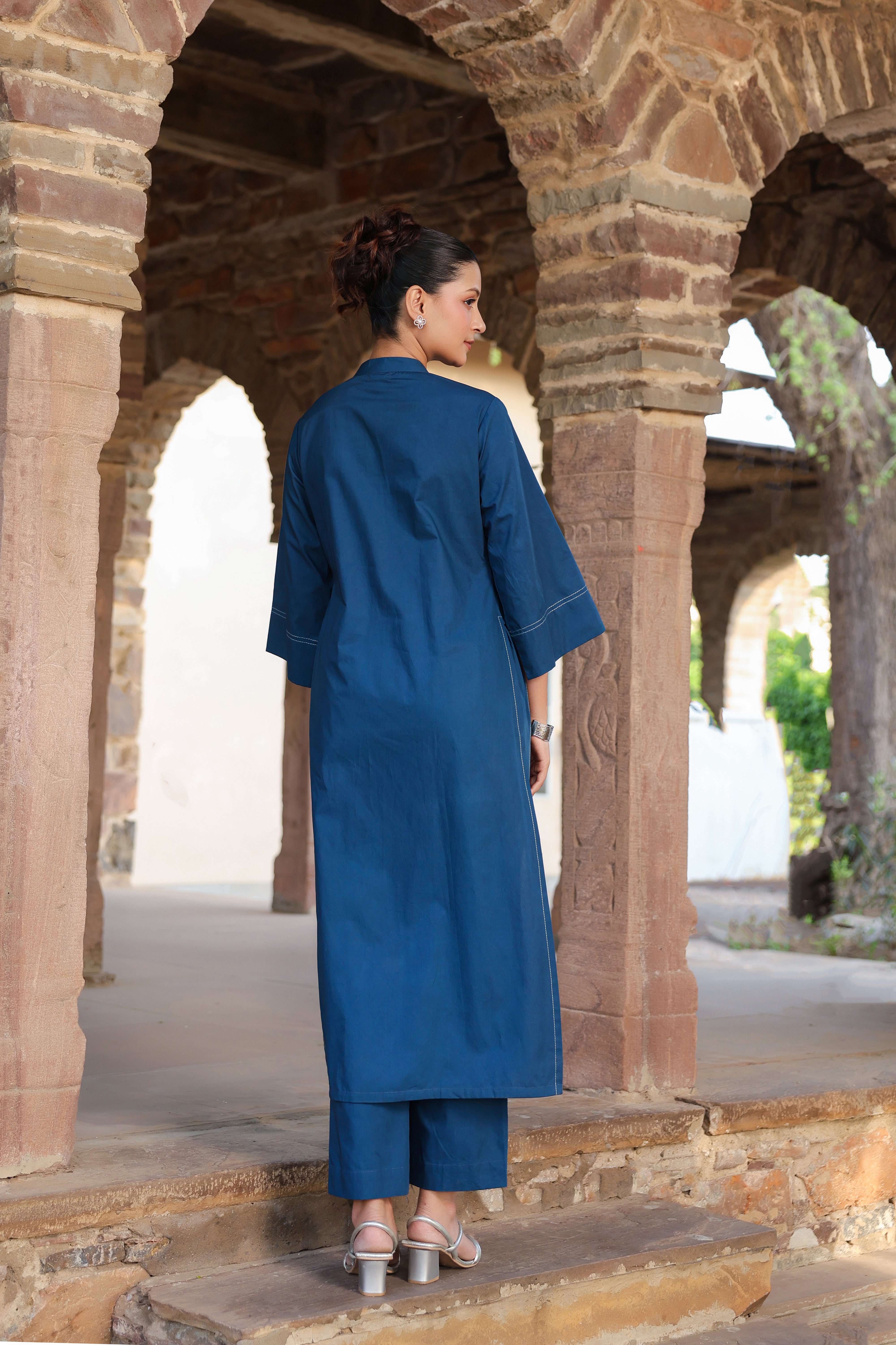 Long Kurta Coord Set