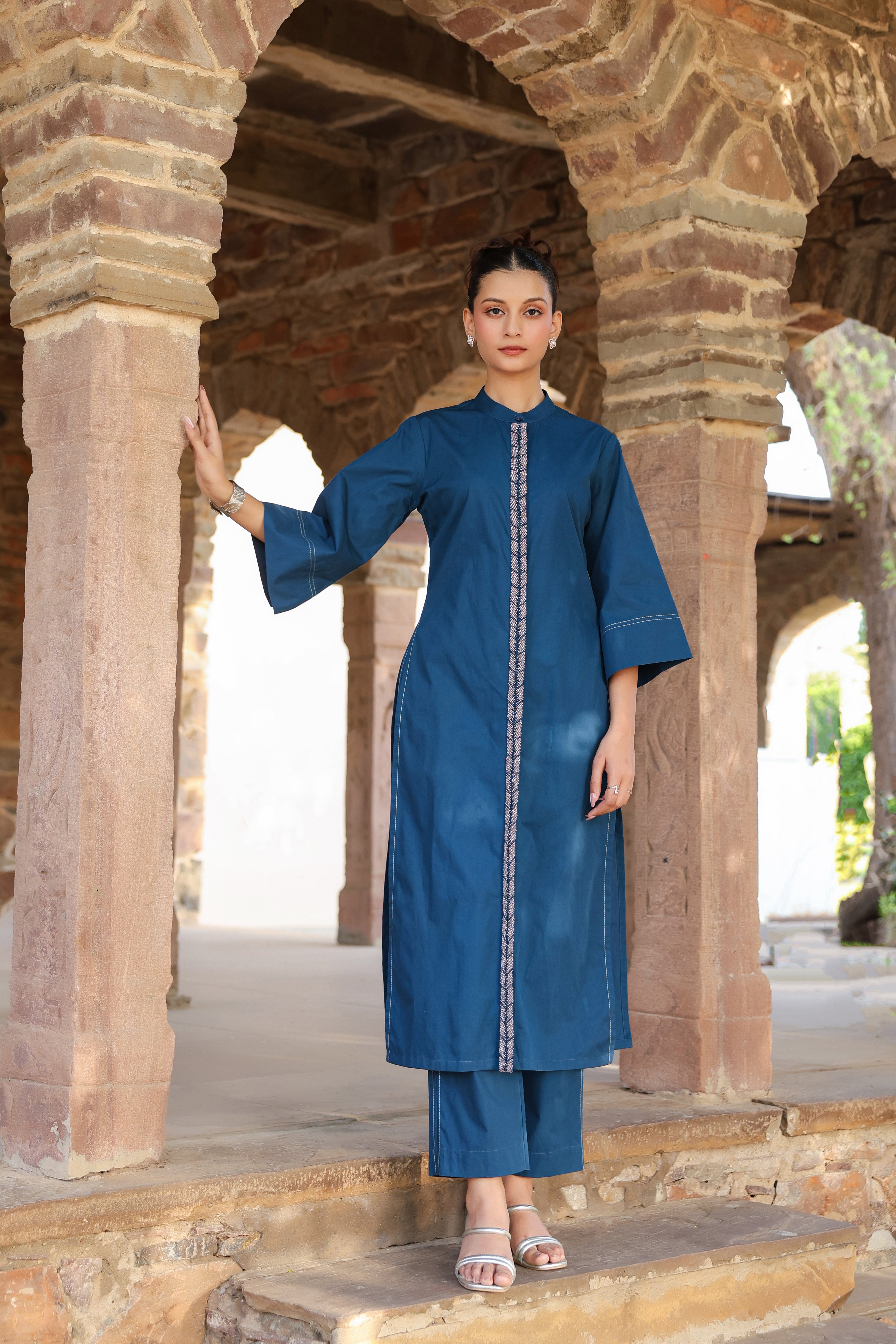 Long Kurta Coord Set