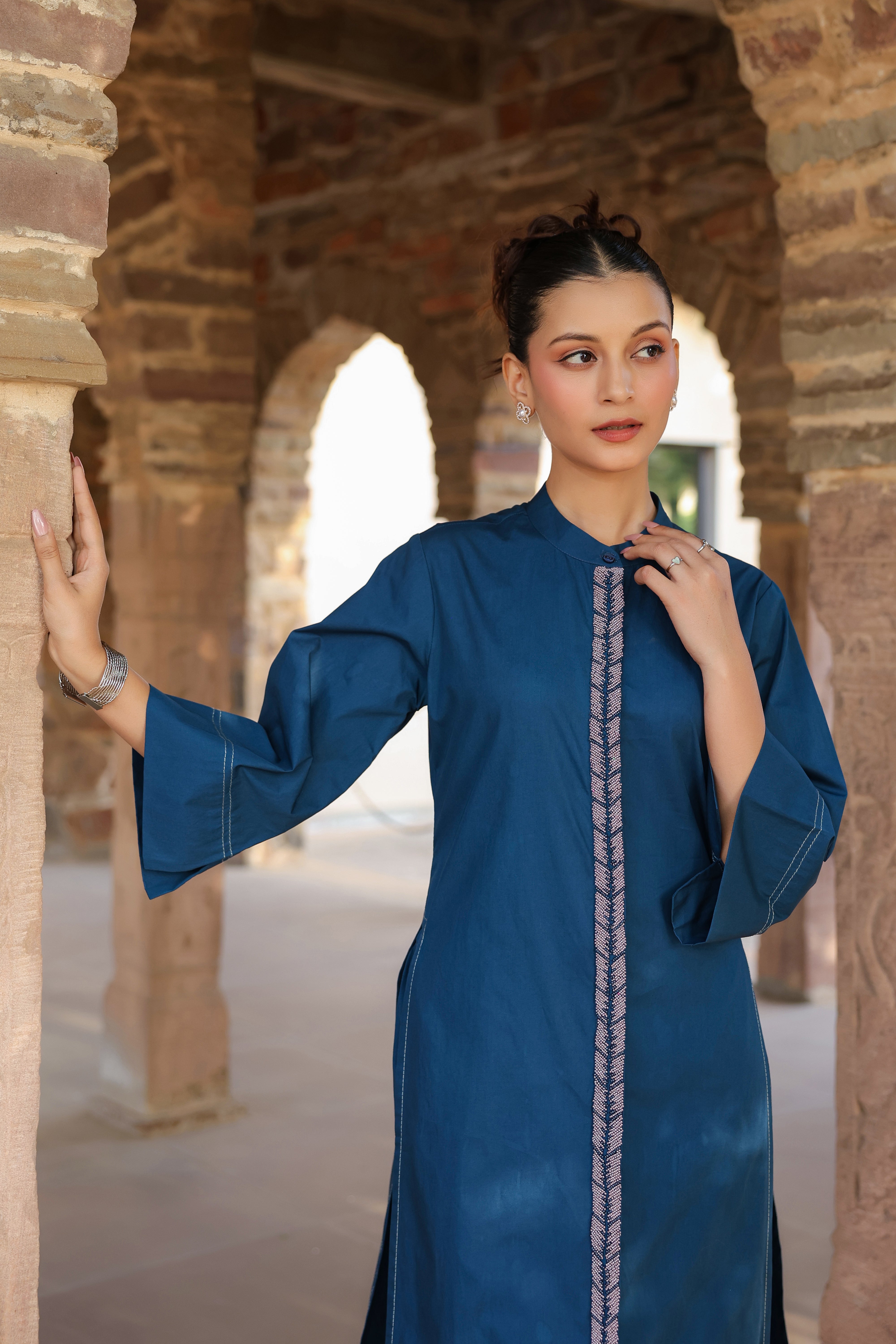 Long Kurta Coord Set