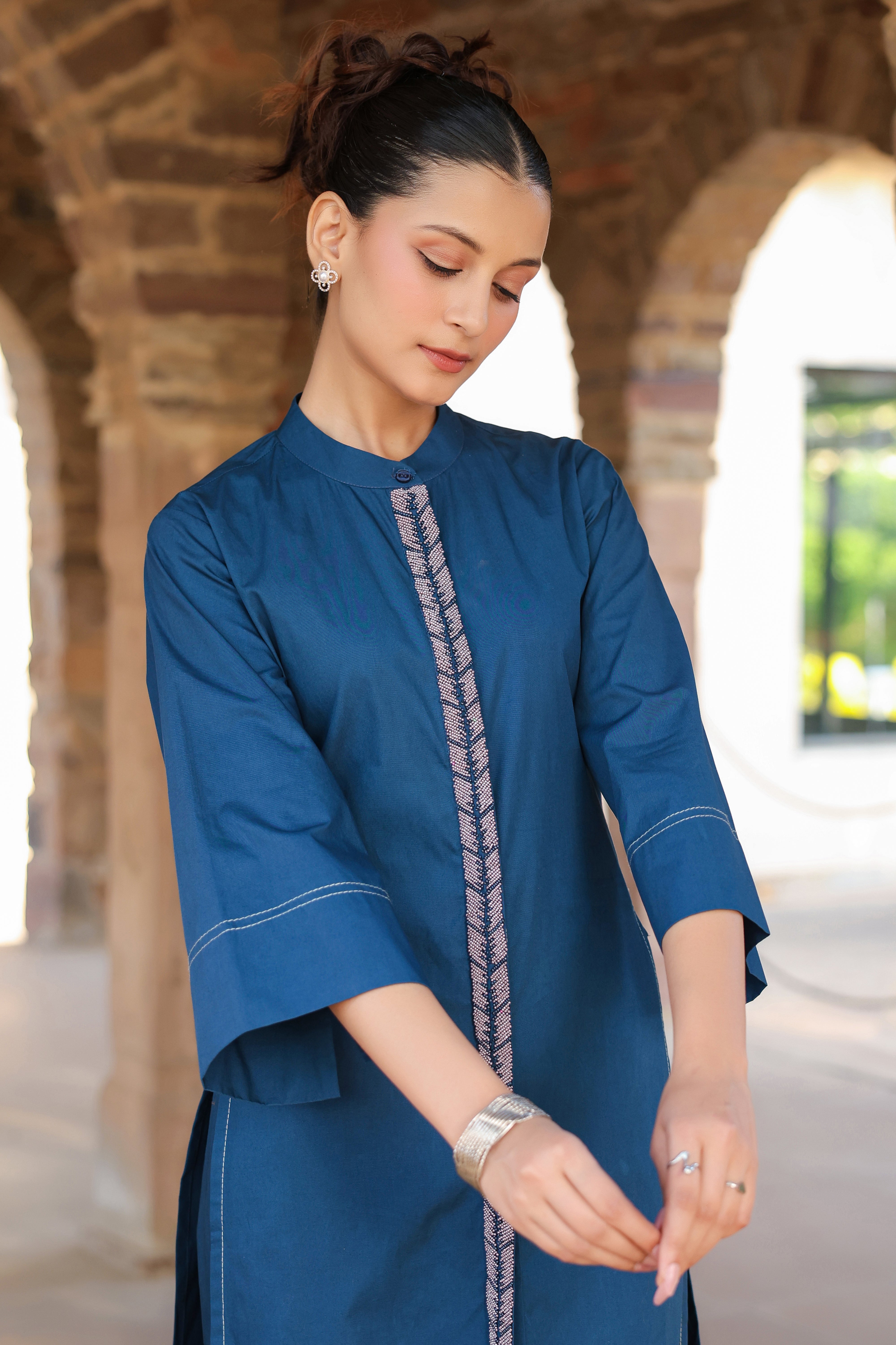 Long Kurta Coord Set