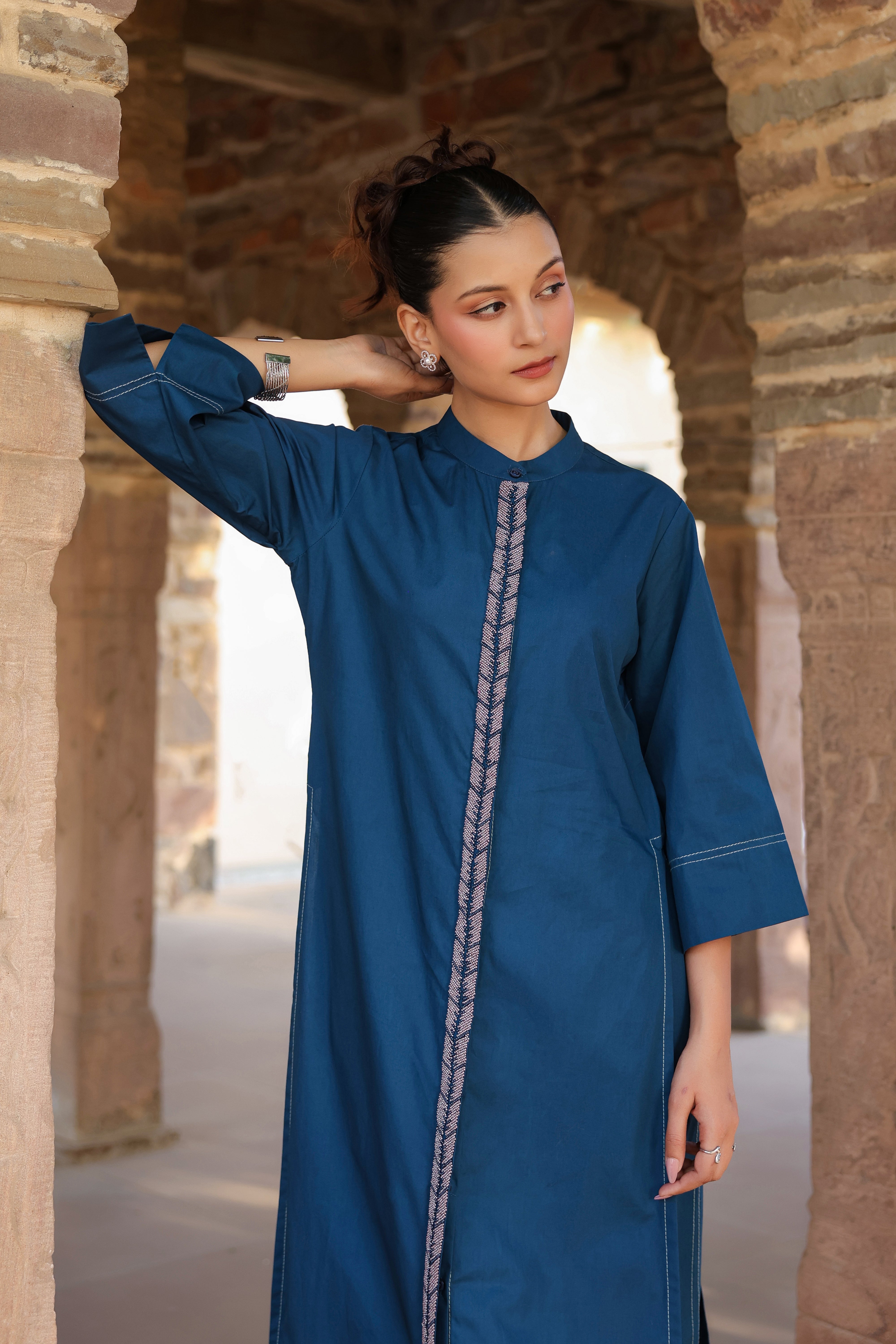 Long Kurta Coord Set