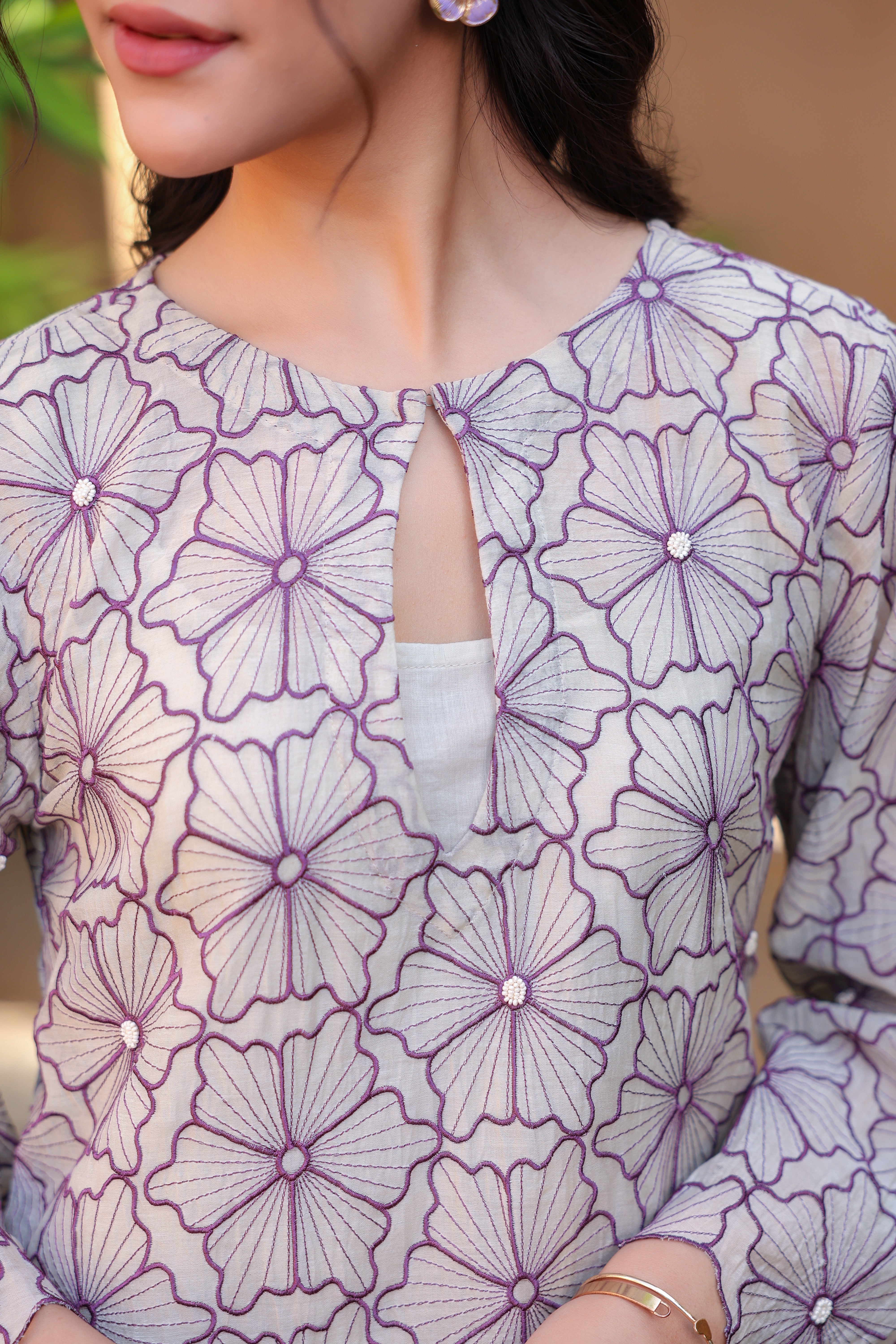 Gul Purple Farsi Set