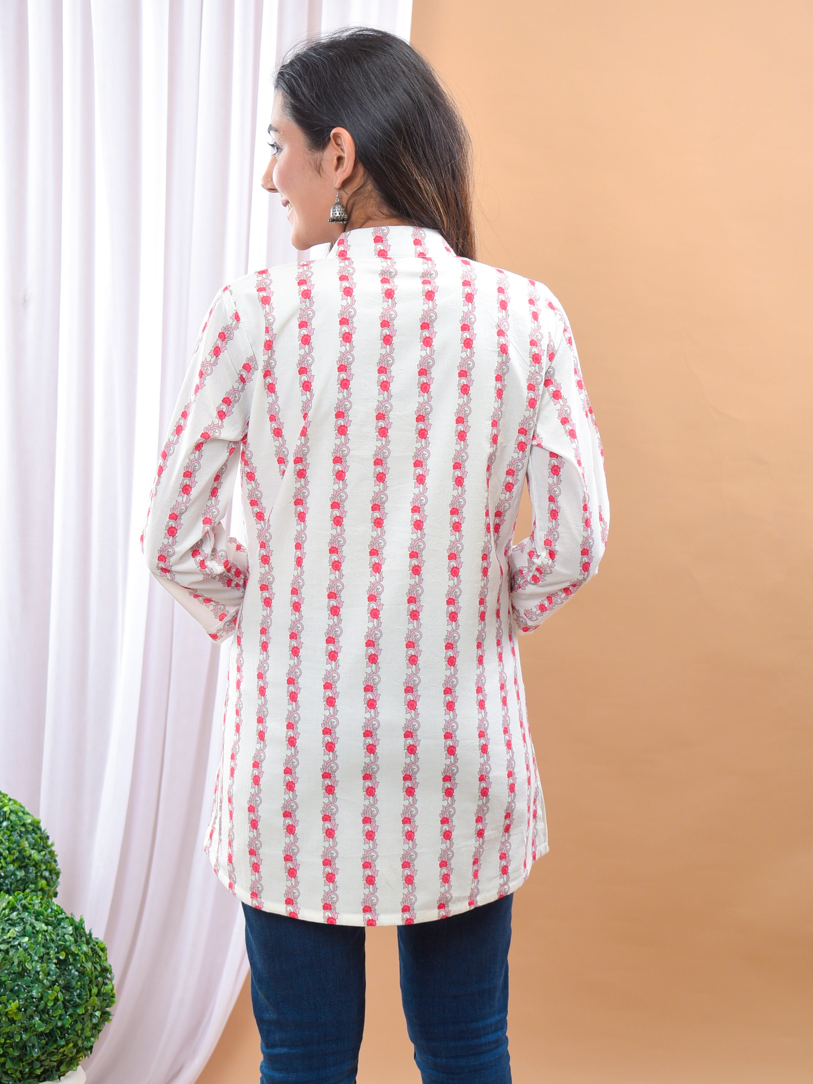 Mughal Border Short Kurti