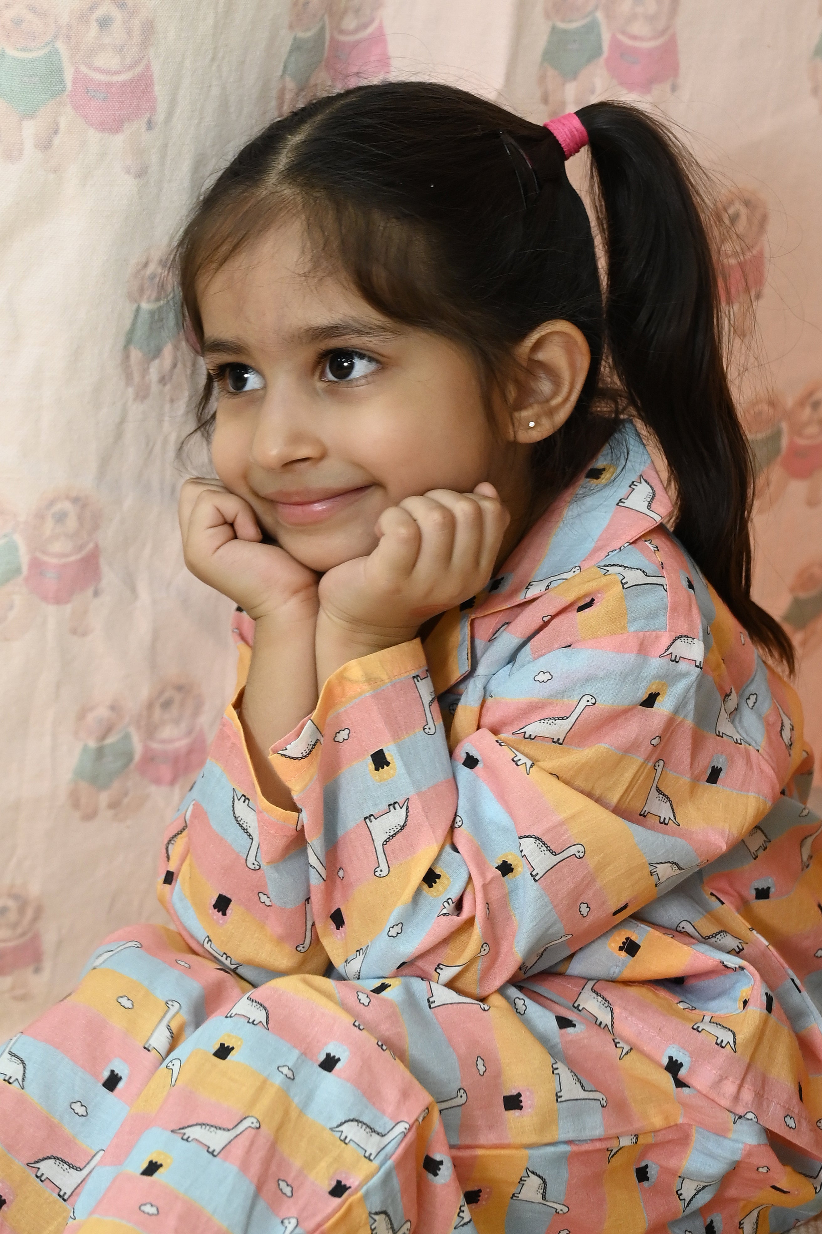 Dino Queen Night Suit Set