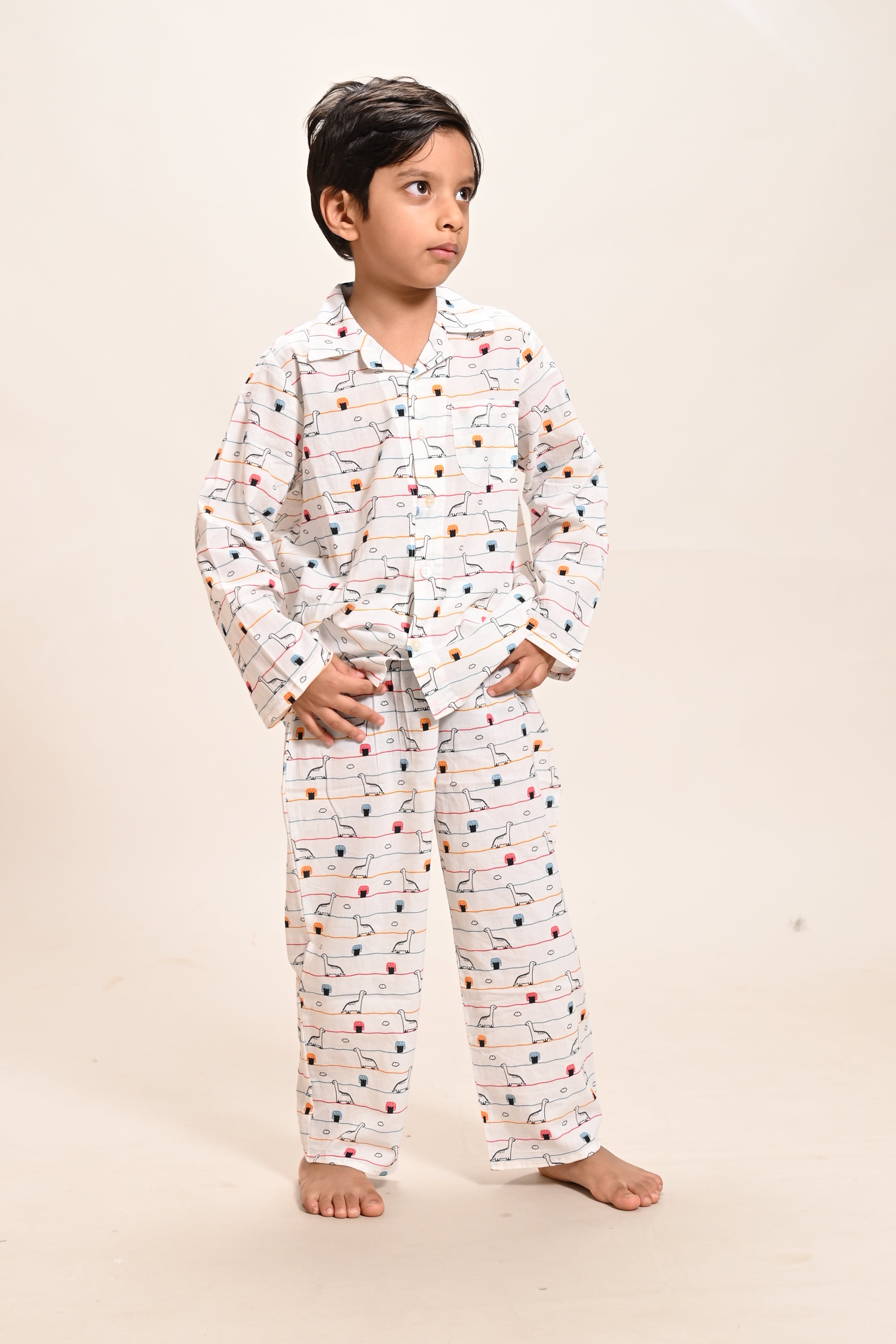 Dino King Night Suit Set