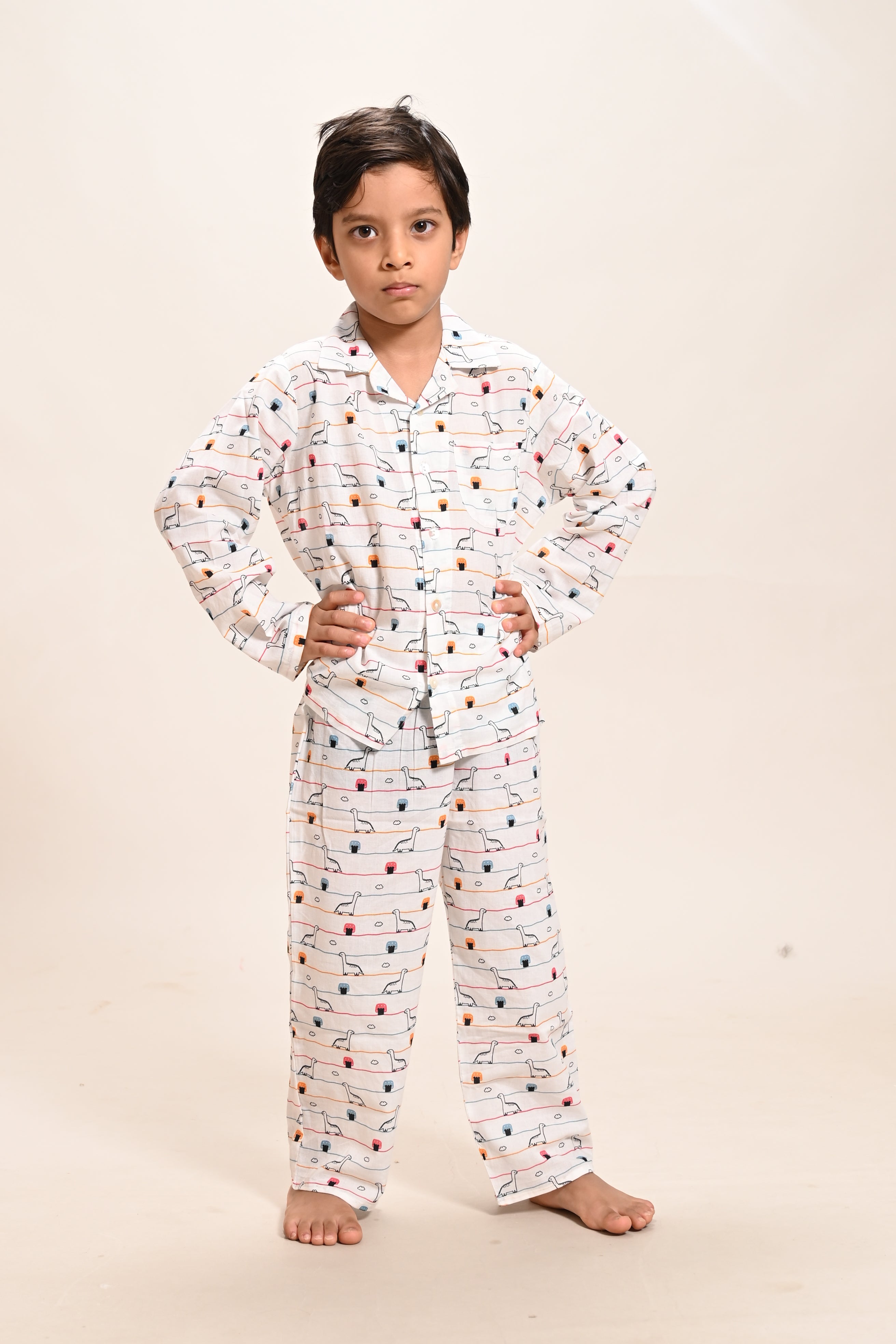 Dino King Night Suit Set