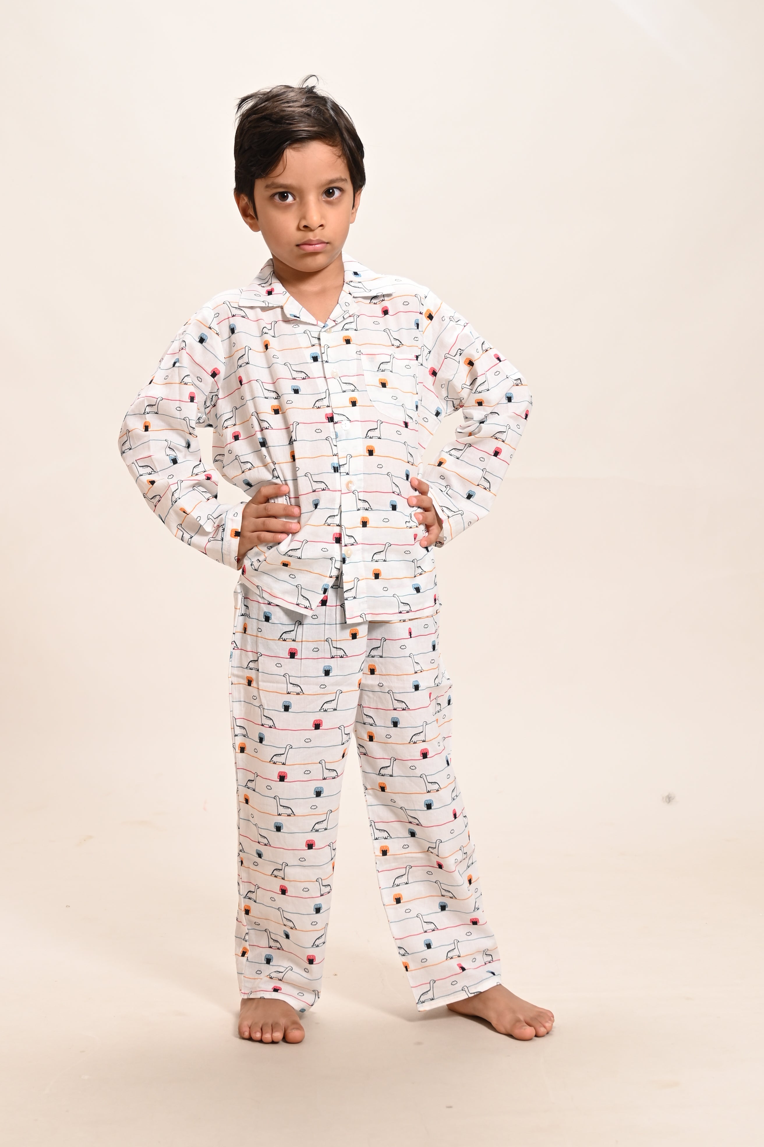 Dino King Night Suit Set