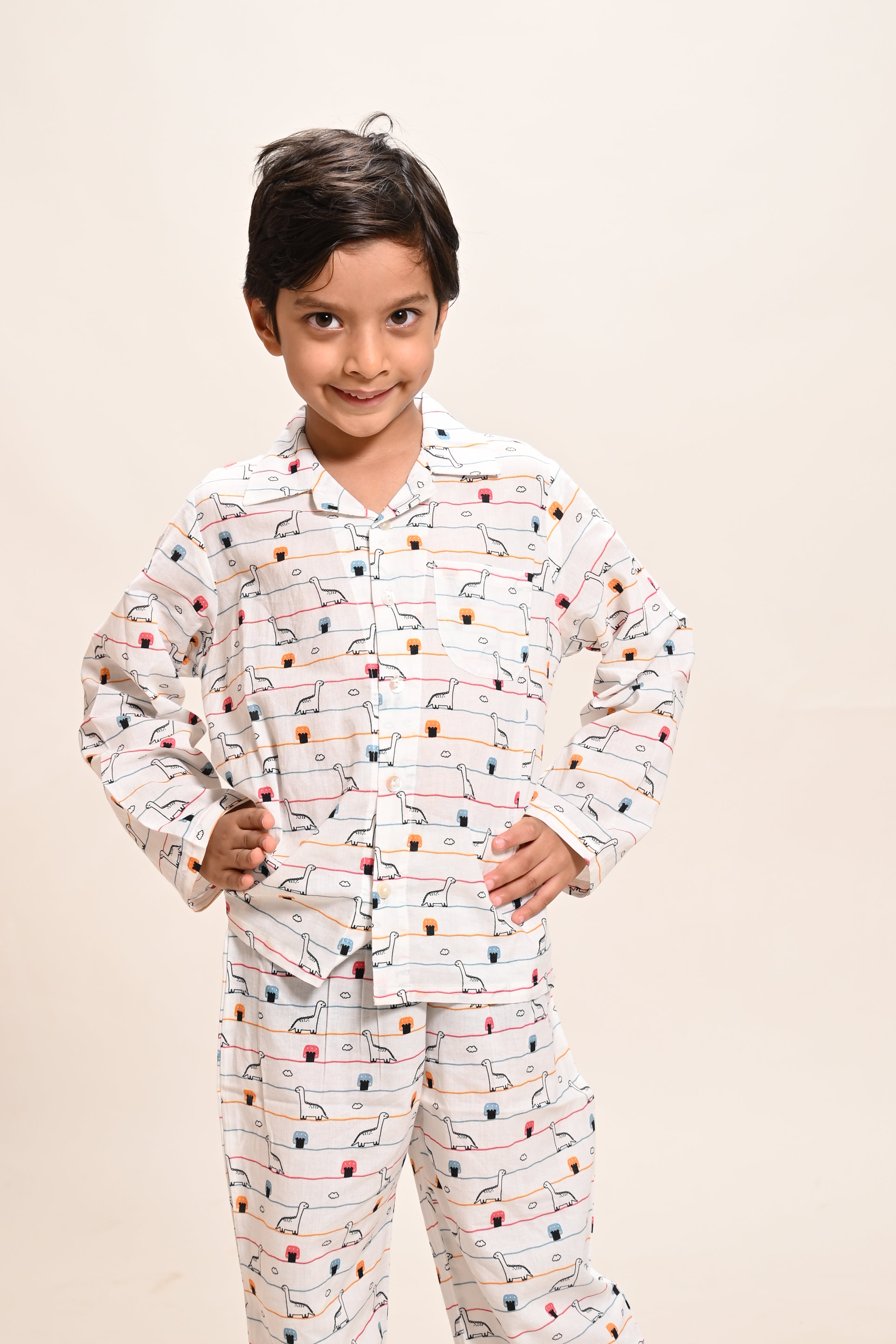 Dino King Night Suit Set