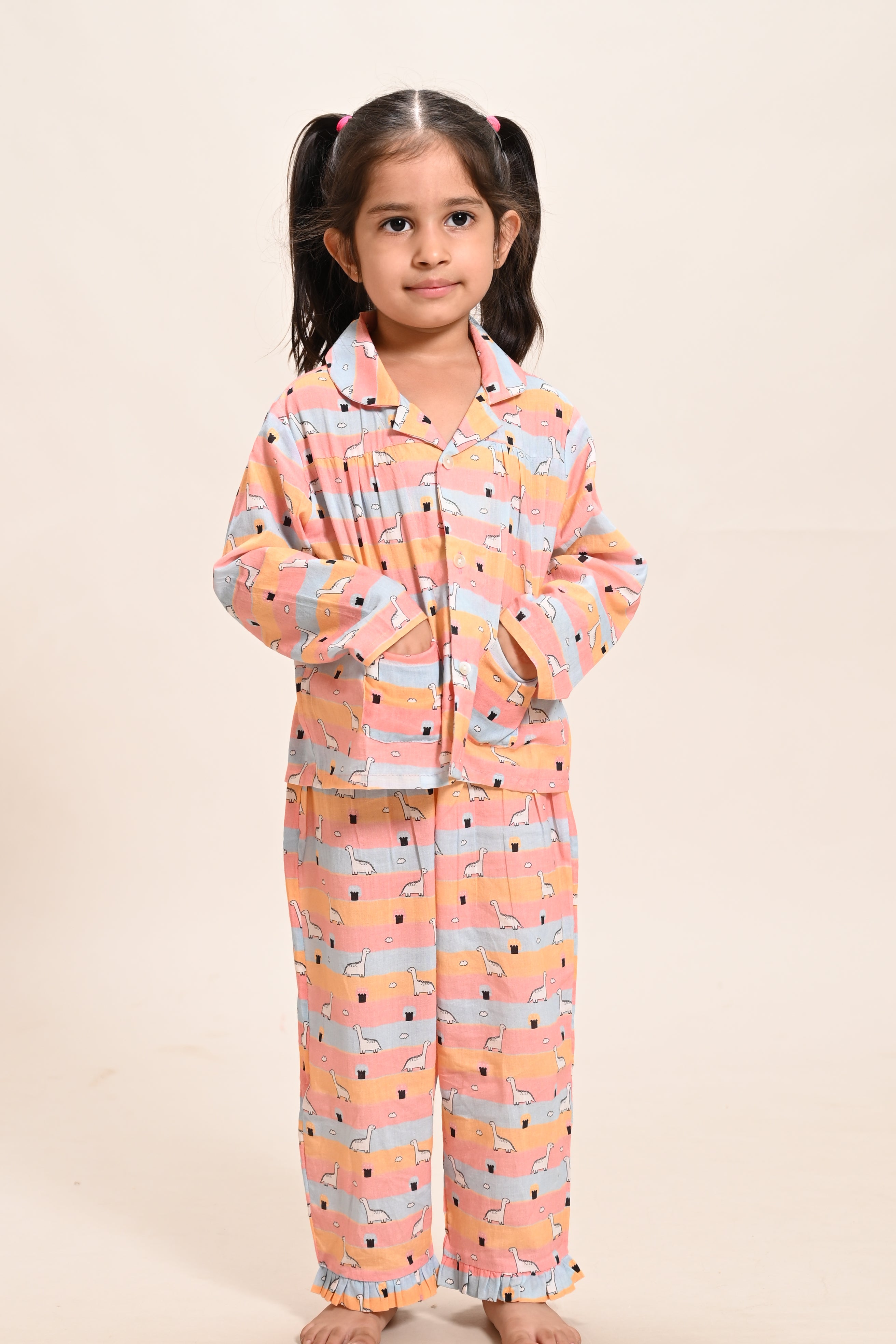 Dino Queen Night Suit Set