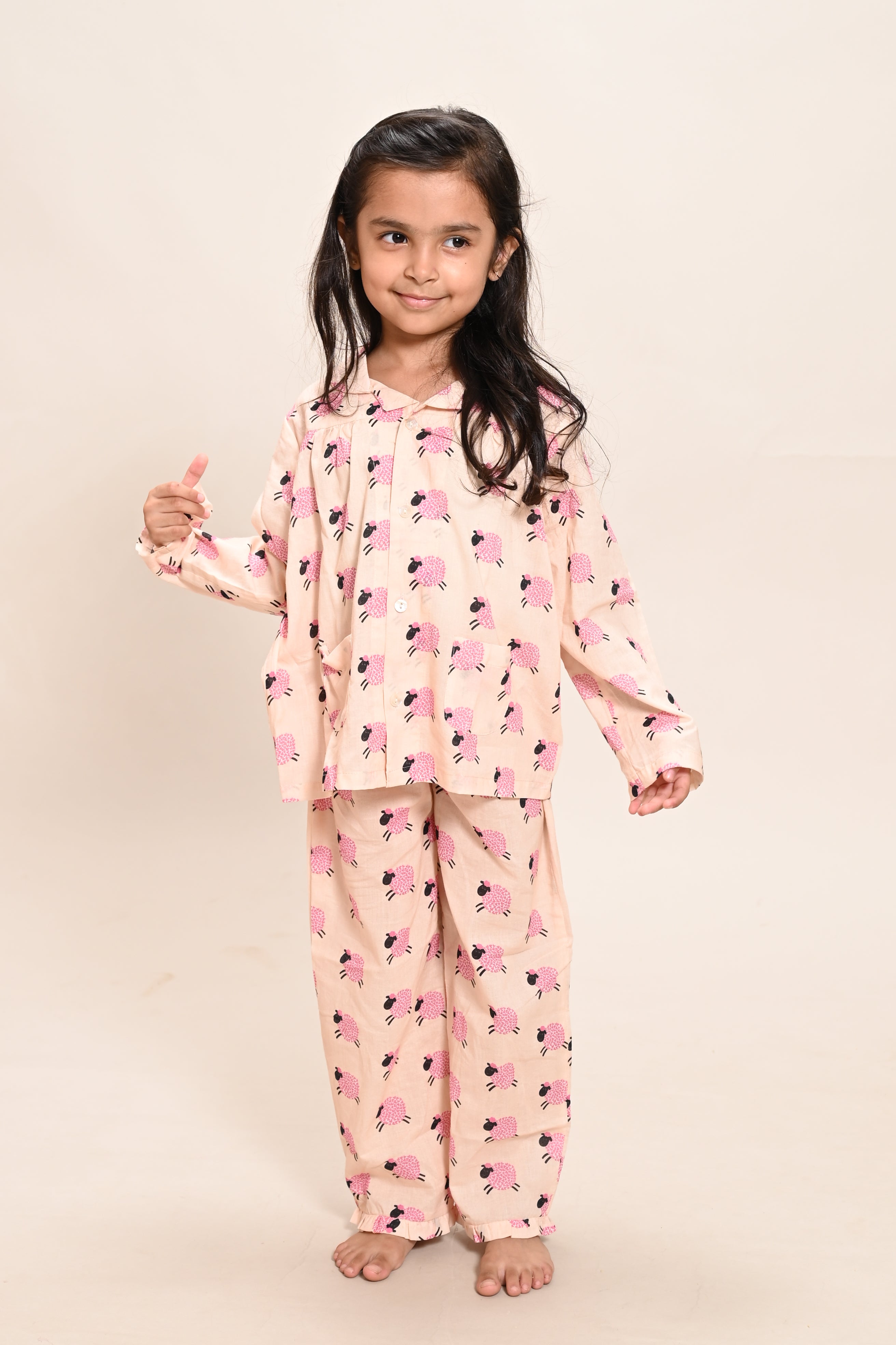 Pink Shaun Night Suit Set