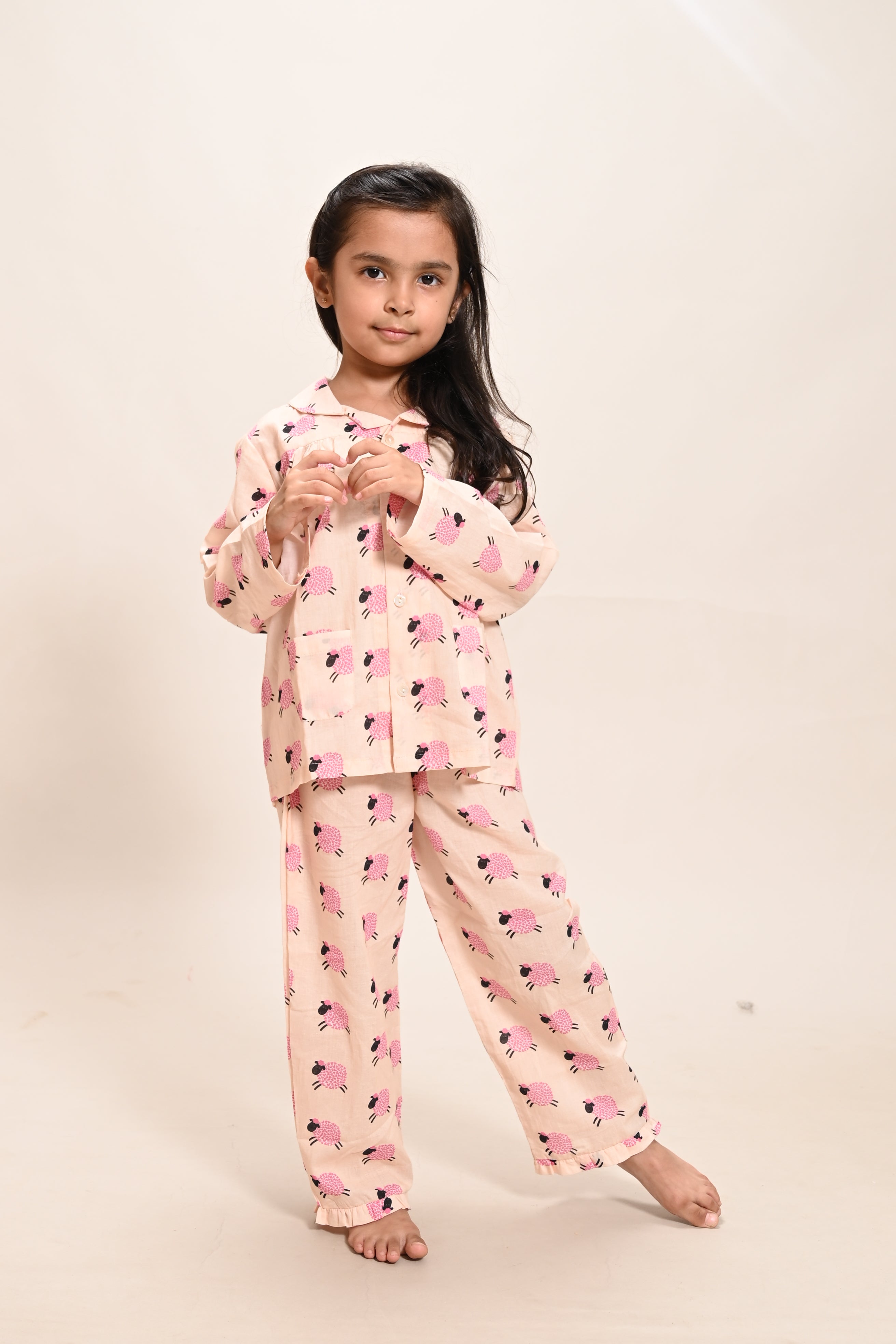 Pink Shaun Night Suit Set