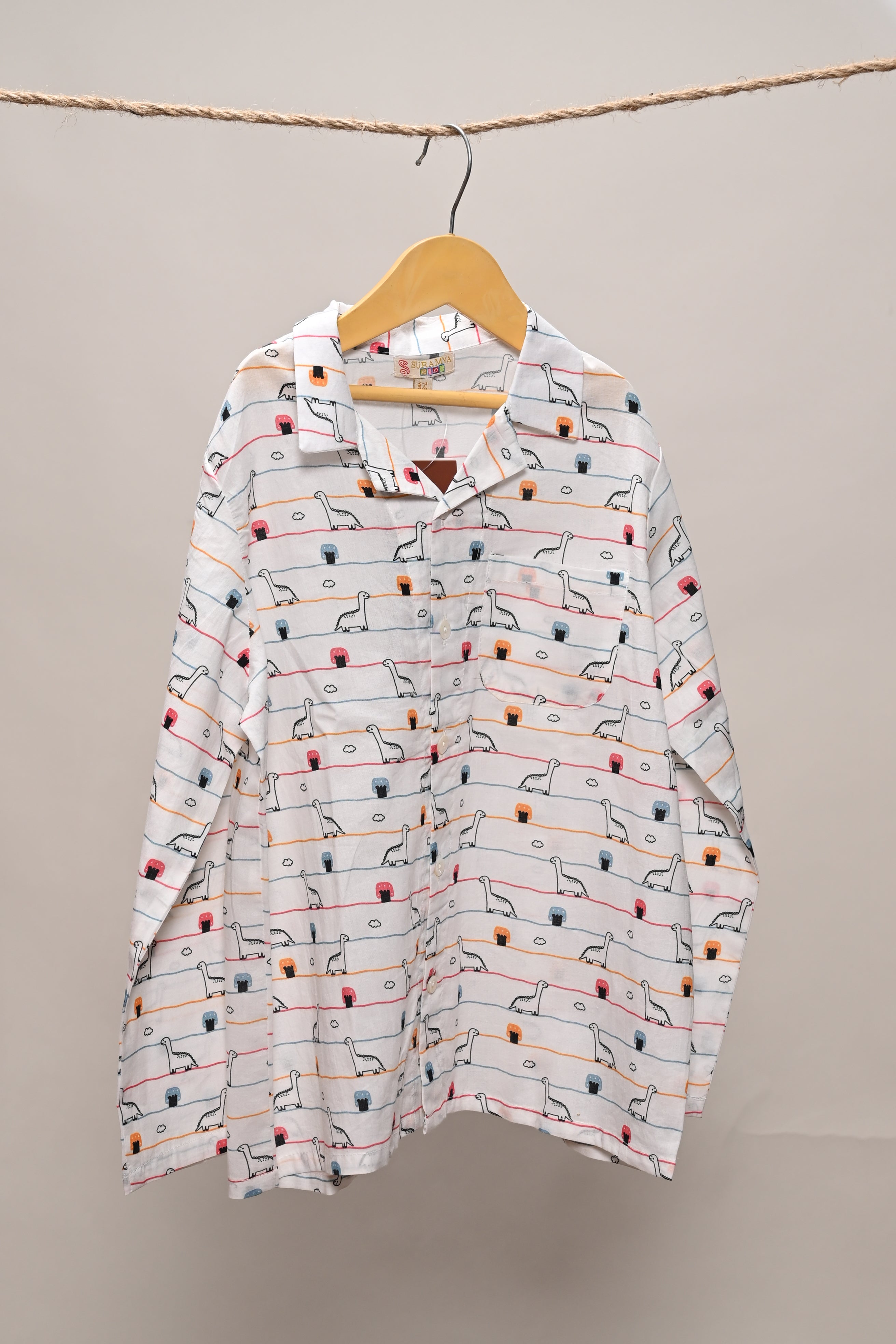 Dino King Night Suit Set