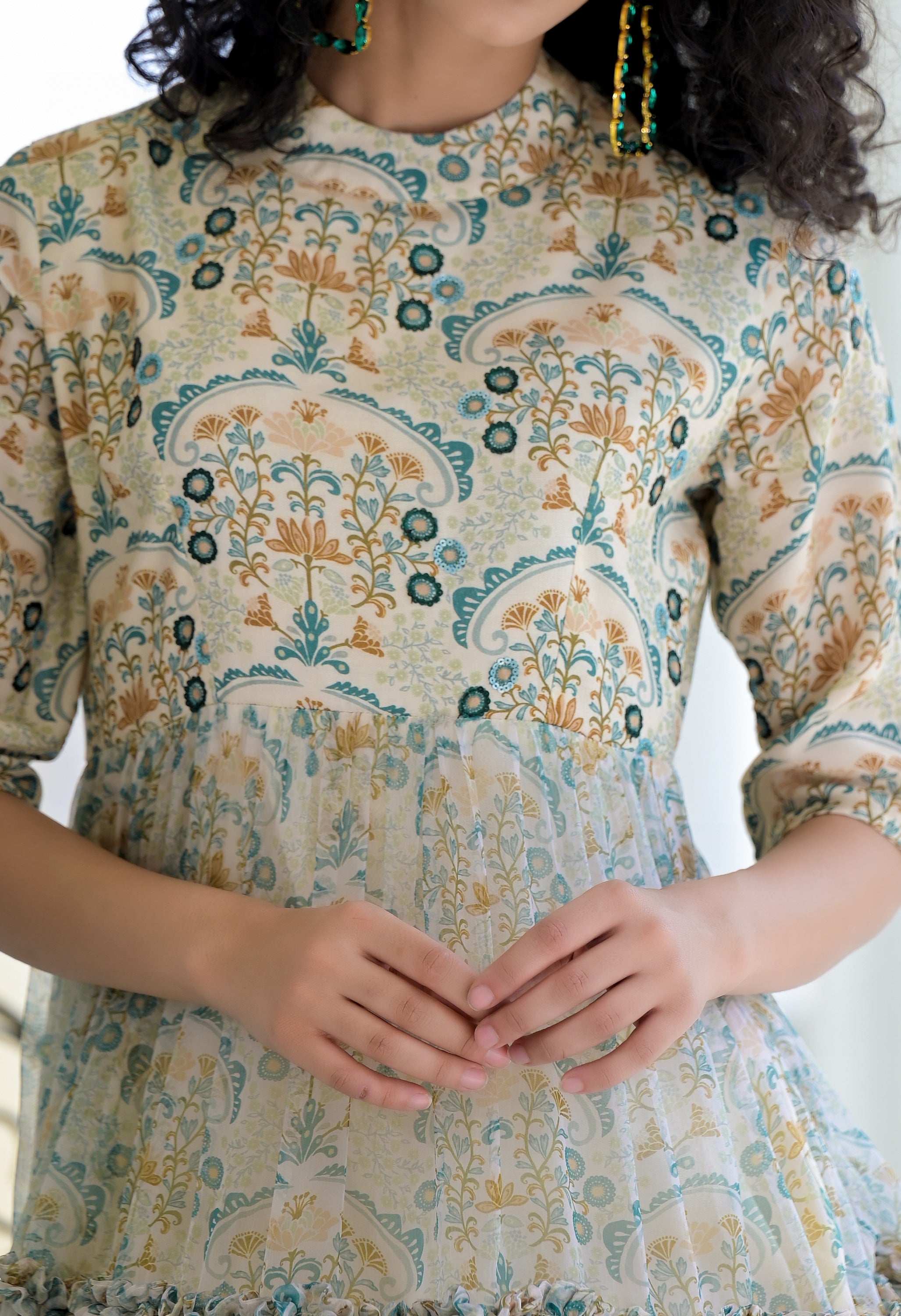 Florentina Floral Tier Dress