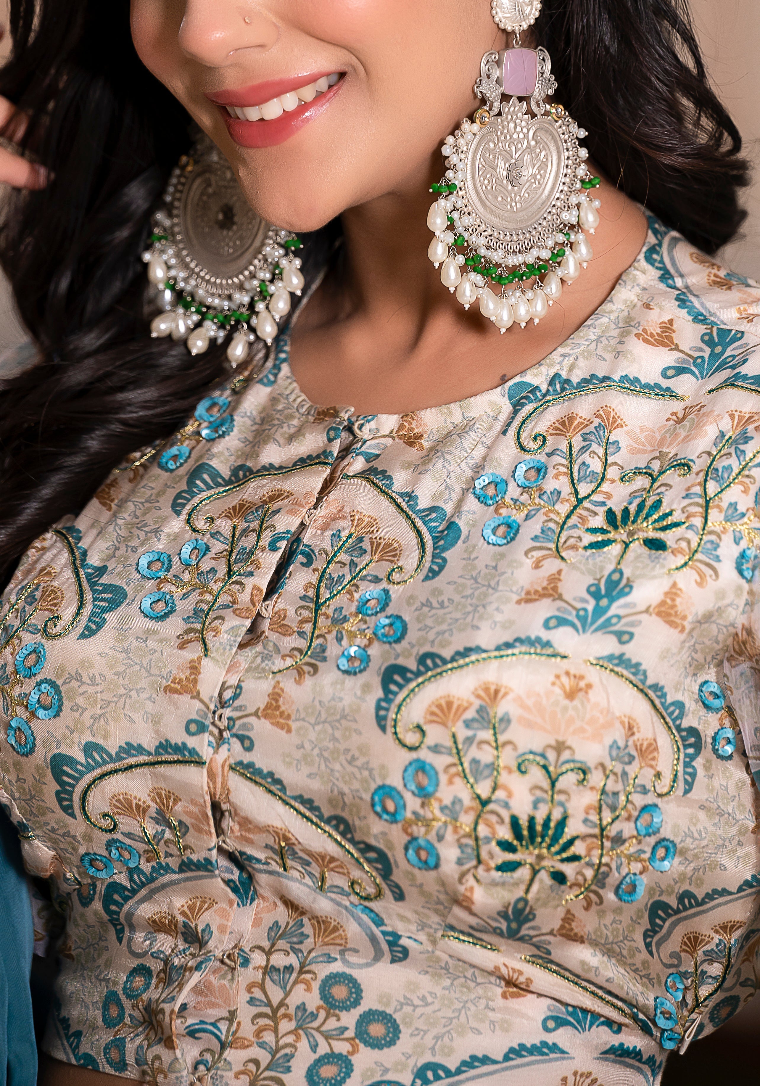 Florentina silk lehenga set-3PCS