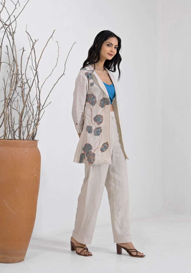 Breeze Blue Jacket Set-3pcs