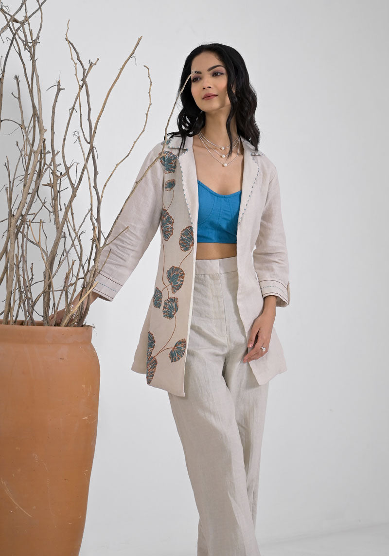 Breeze Blue Jacket Set-3pcs