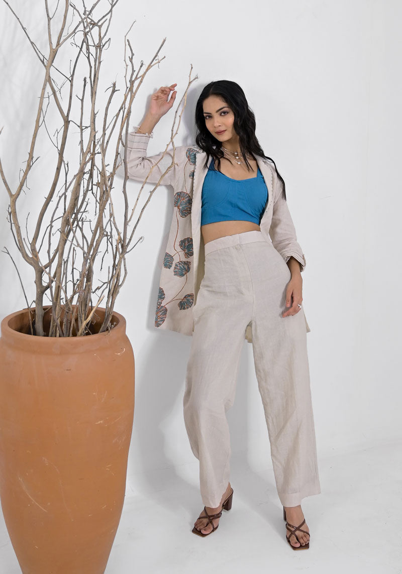 Breeze Blue Jacket Set-3pcs