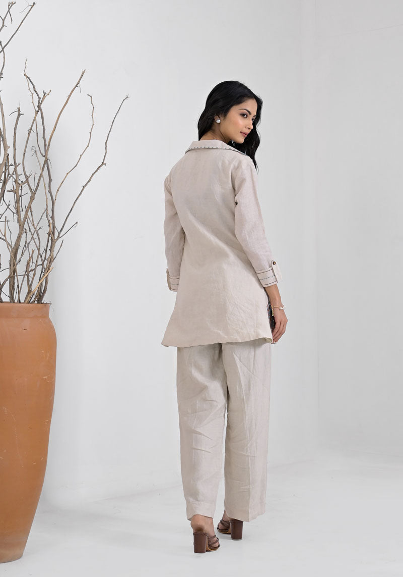 Breeze Blue Jacket Set-3pcs