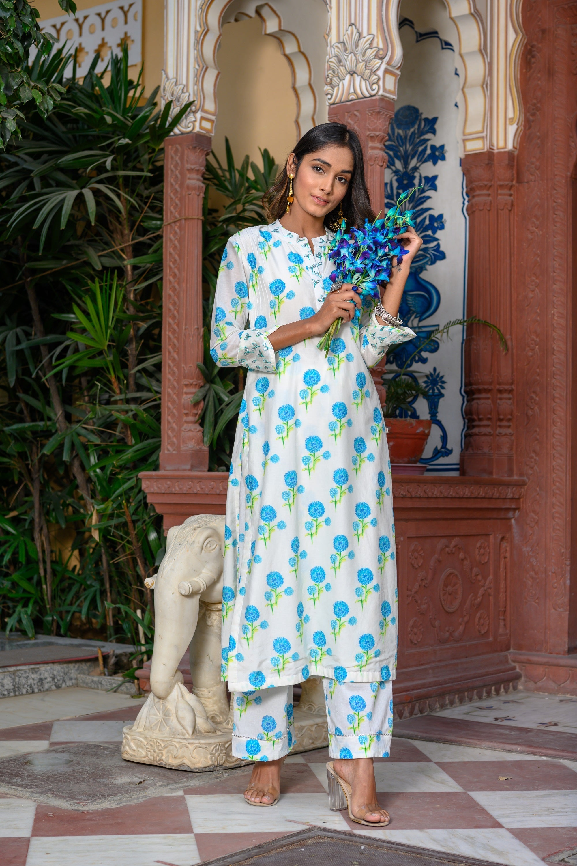 Marigold Straight Kurta