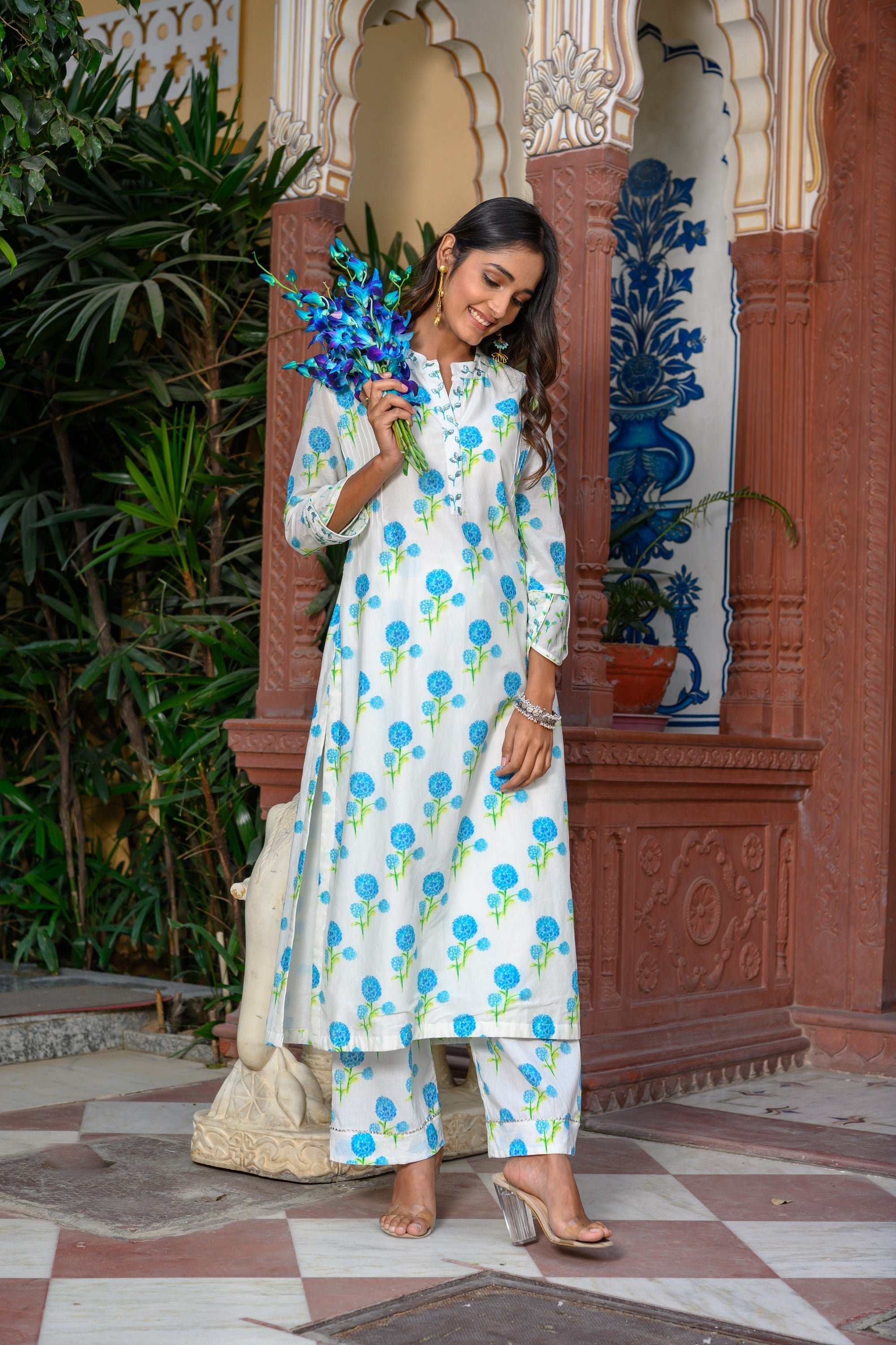 Marigold Straight Kurta