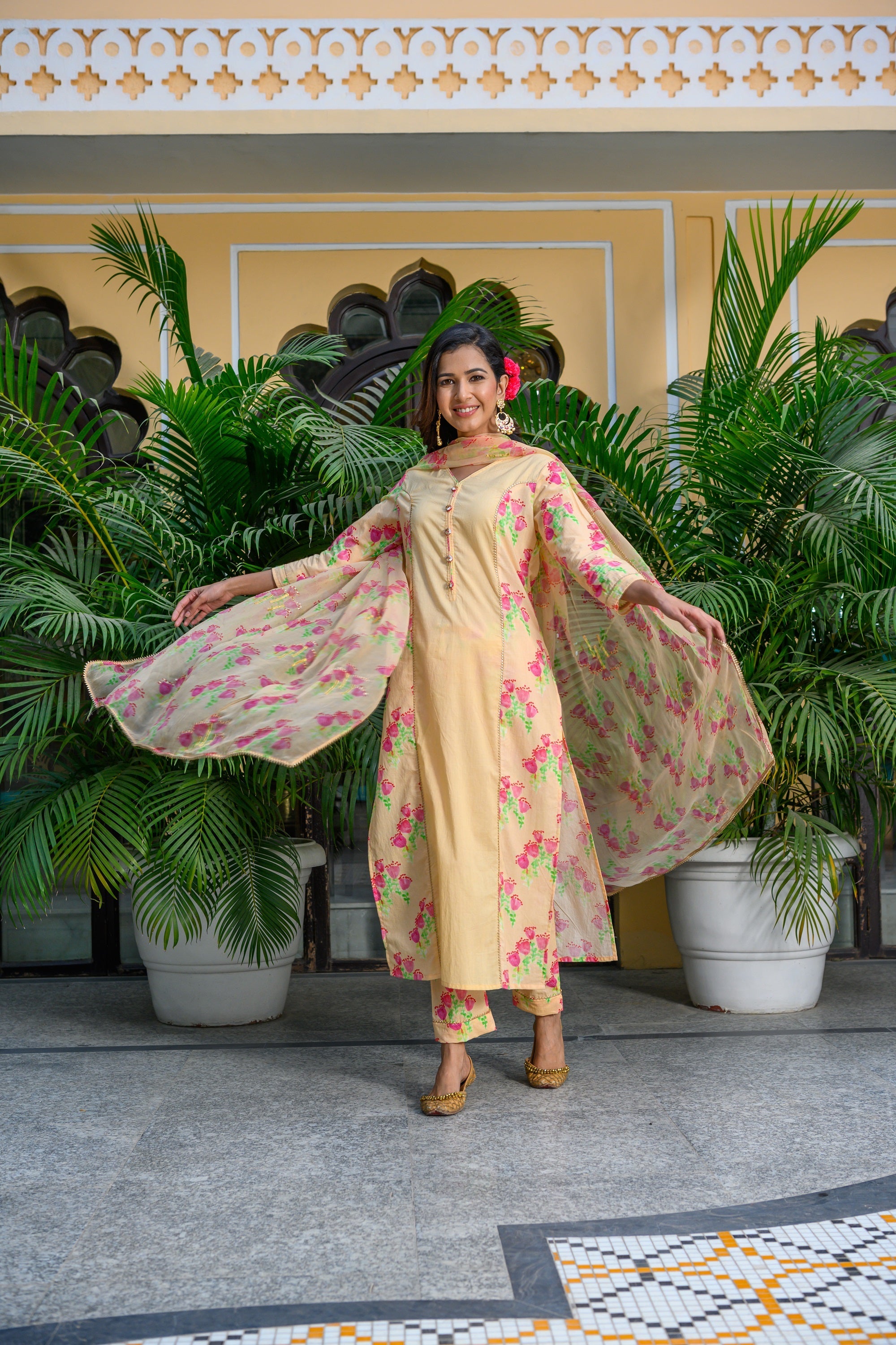 Poppy Kurta Set -2pcs