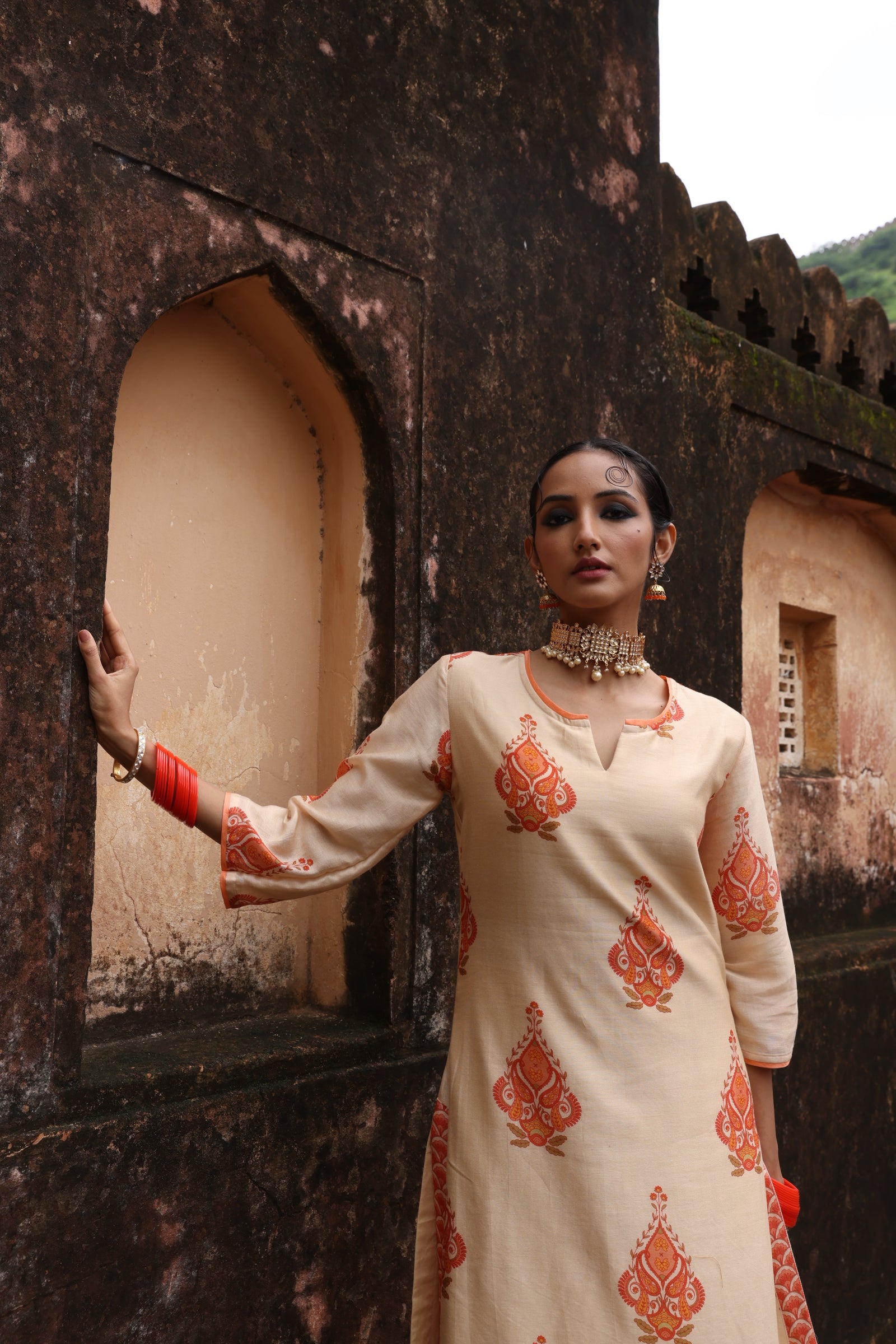 Paisley Buta Kurta Set