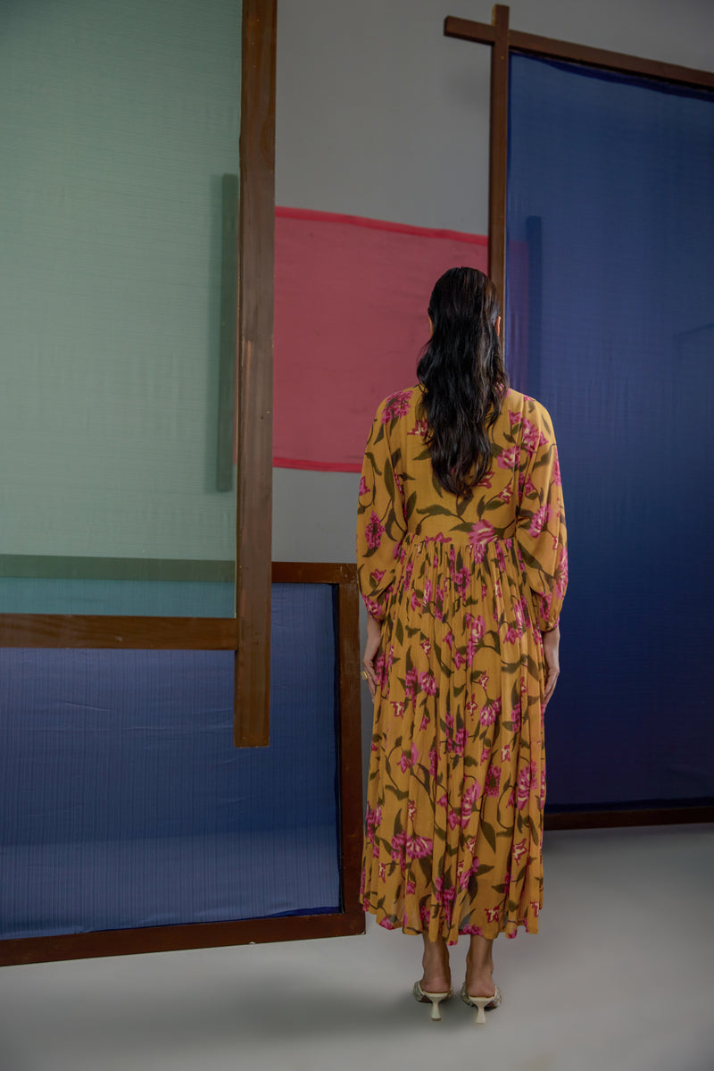Afsana Floral Dress