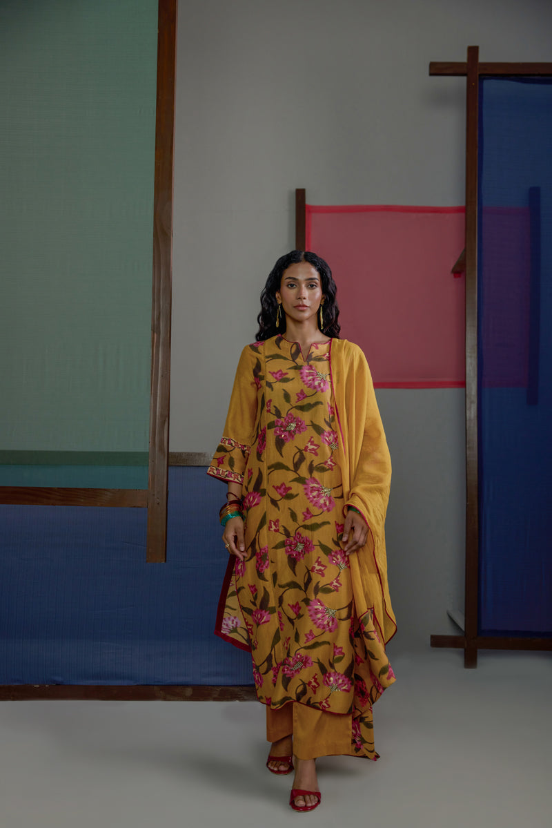 Afsana Mustrad Jaal Kurta