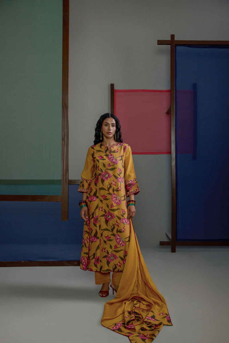 Afsana Mustrad Jaal Kurta