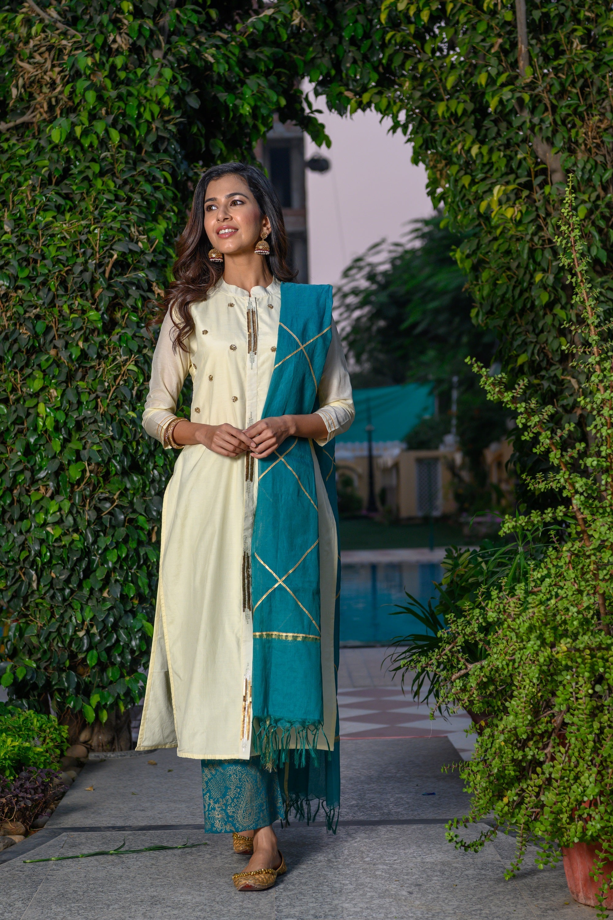 Gold Sequins Set- 3pcs