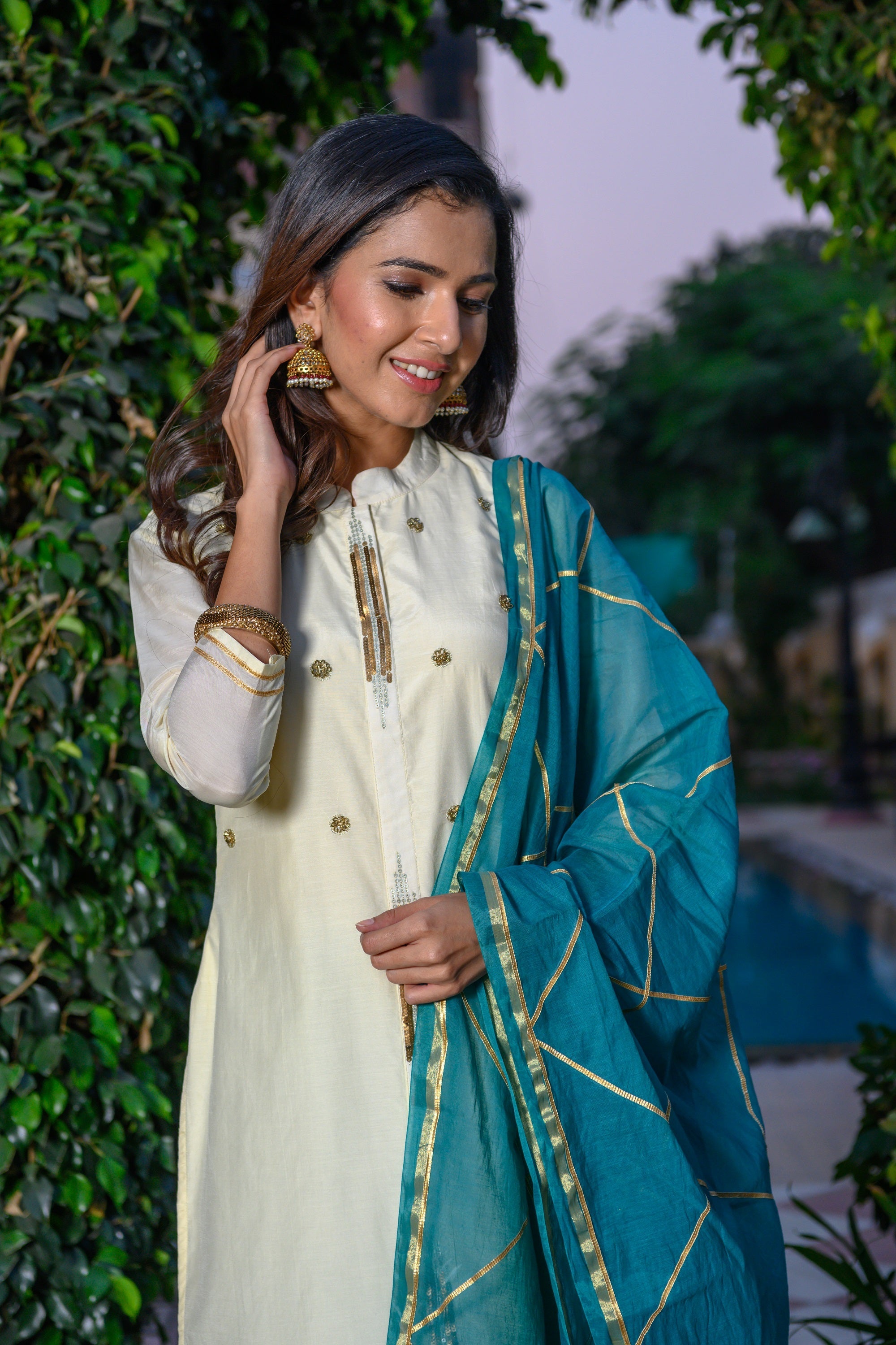 Gold Sequins Set- 3pcs