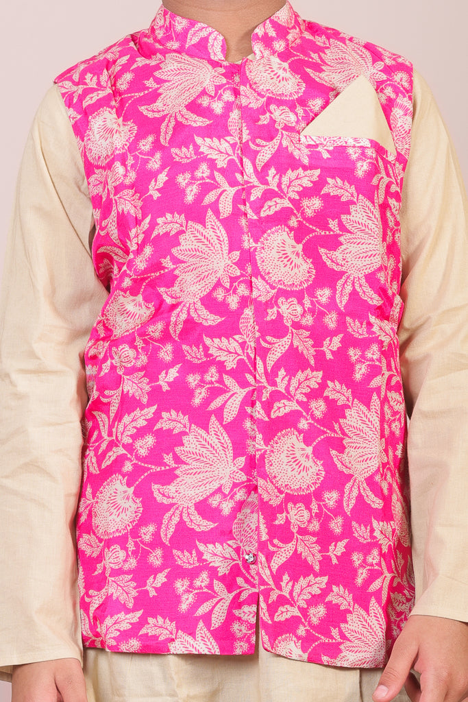 Ajrak boys kurta set-3pcs