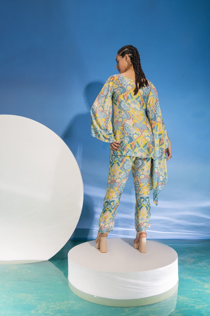 Bts offshoulder co-Ord set -2PCS