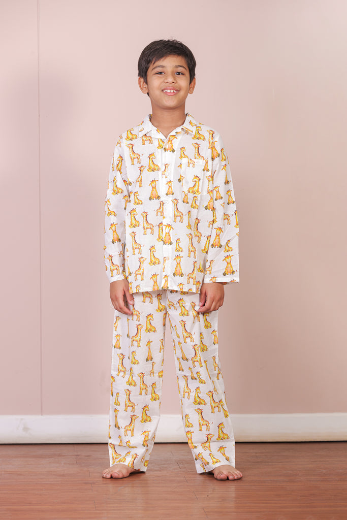 Giraffe Print Night suit