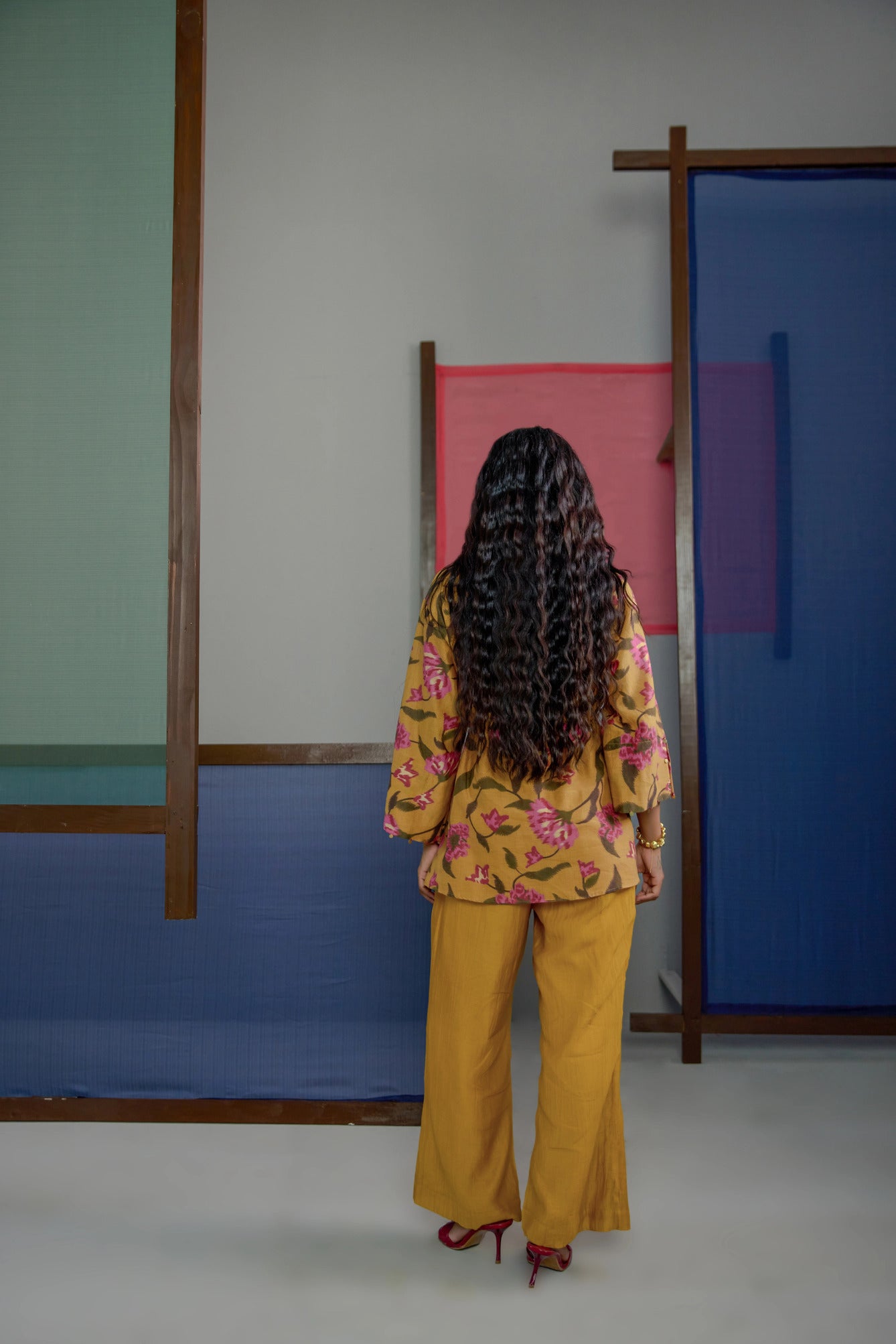 Afsana Chiffon Coord Set