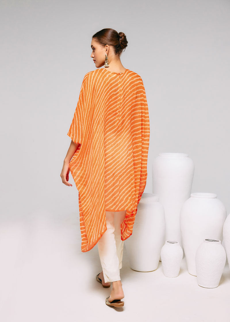 RUST ORANGE KAFTAN (Set of 3)