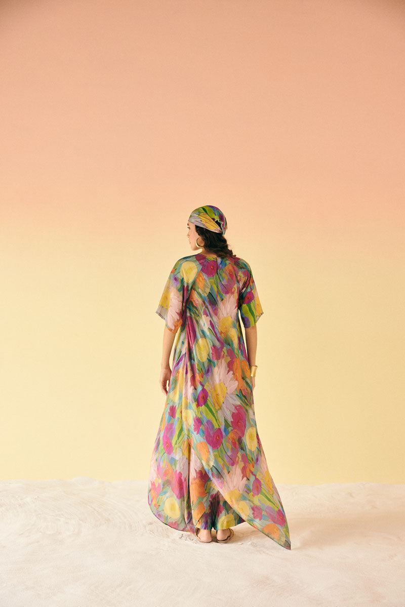 LAYERED KURTA WITH PANTS