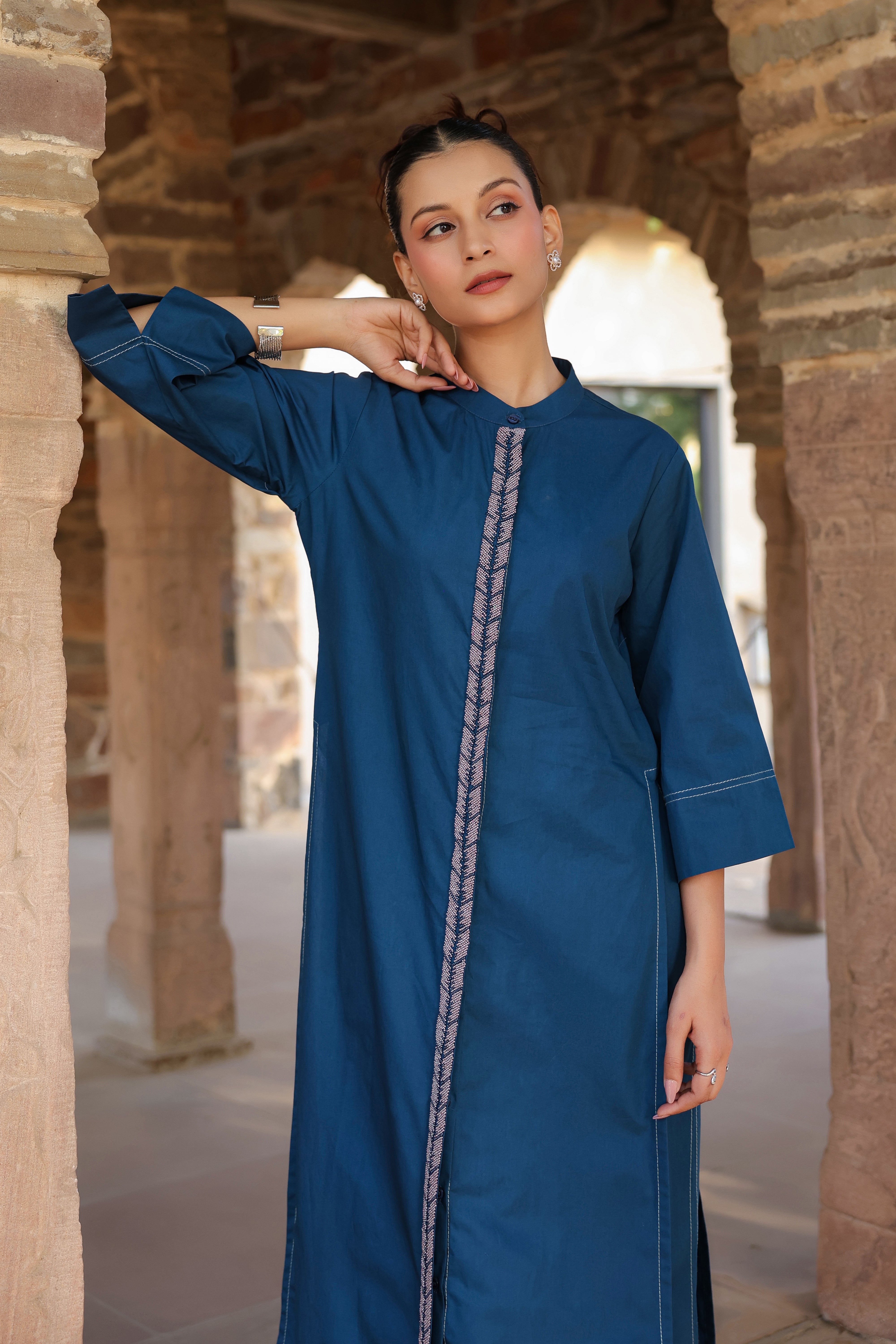 Long Kurta Coord Set