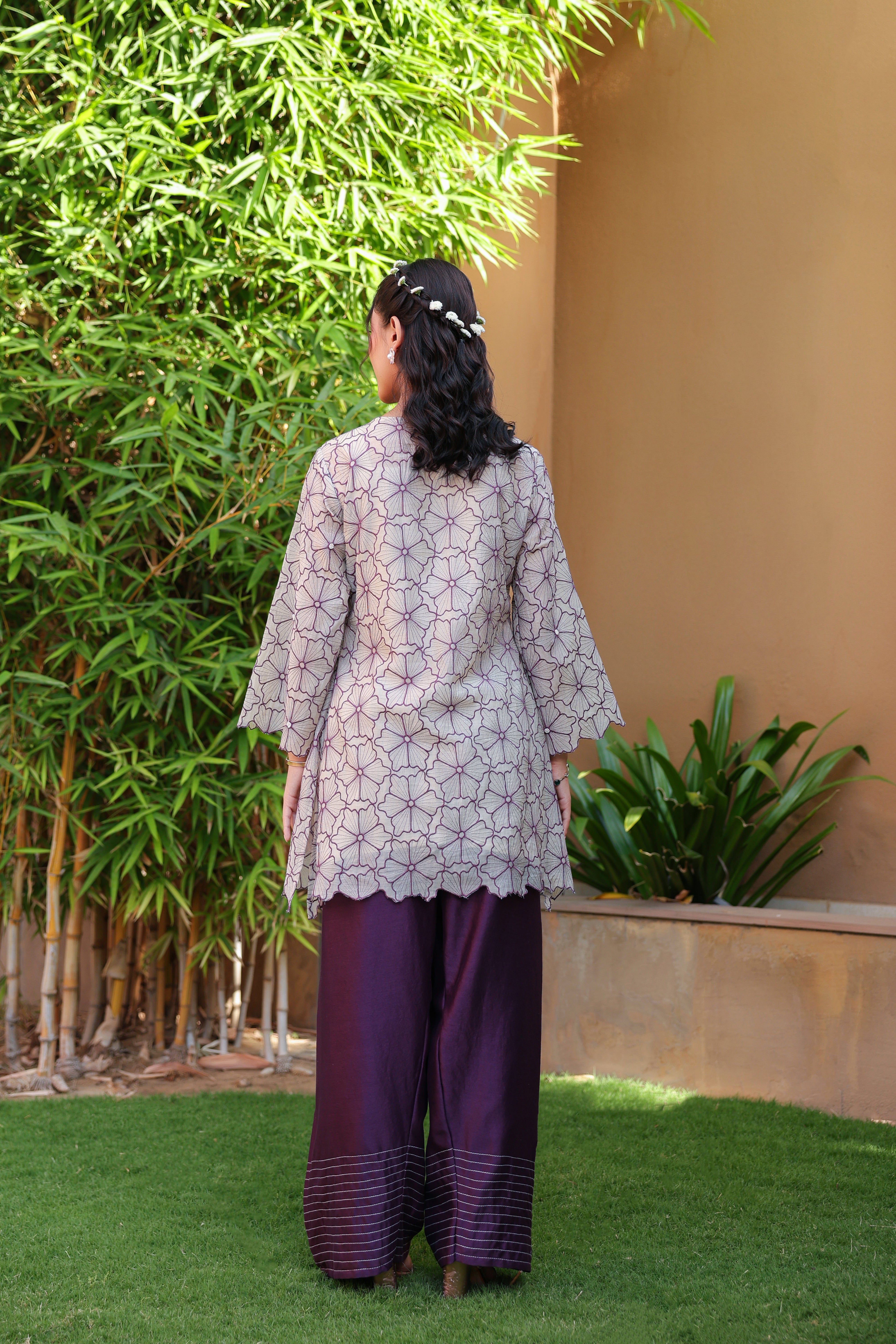 Gul Purple Farsi Set