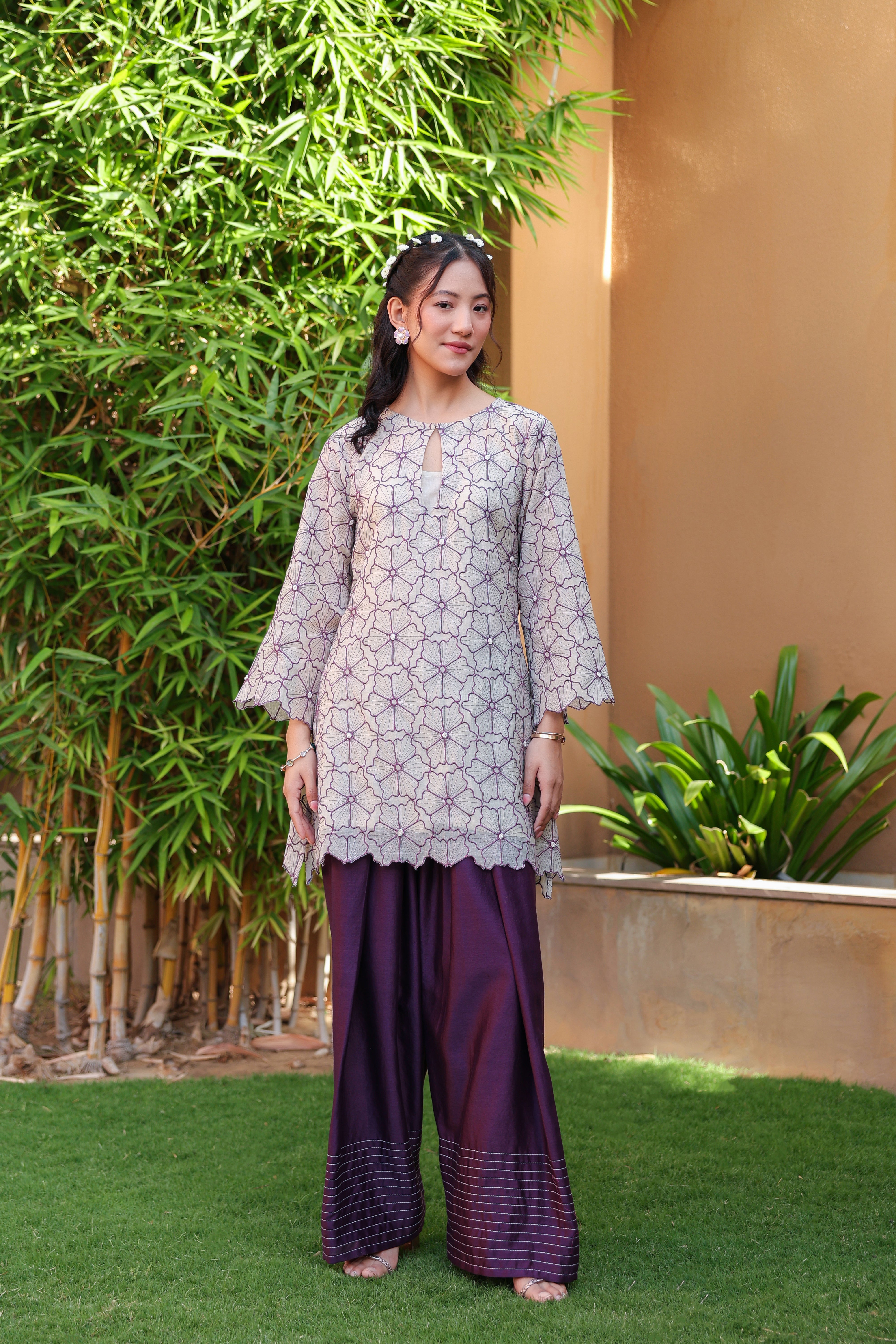 Gul Purple Farsi Set