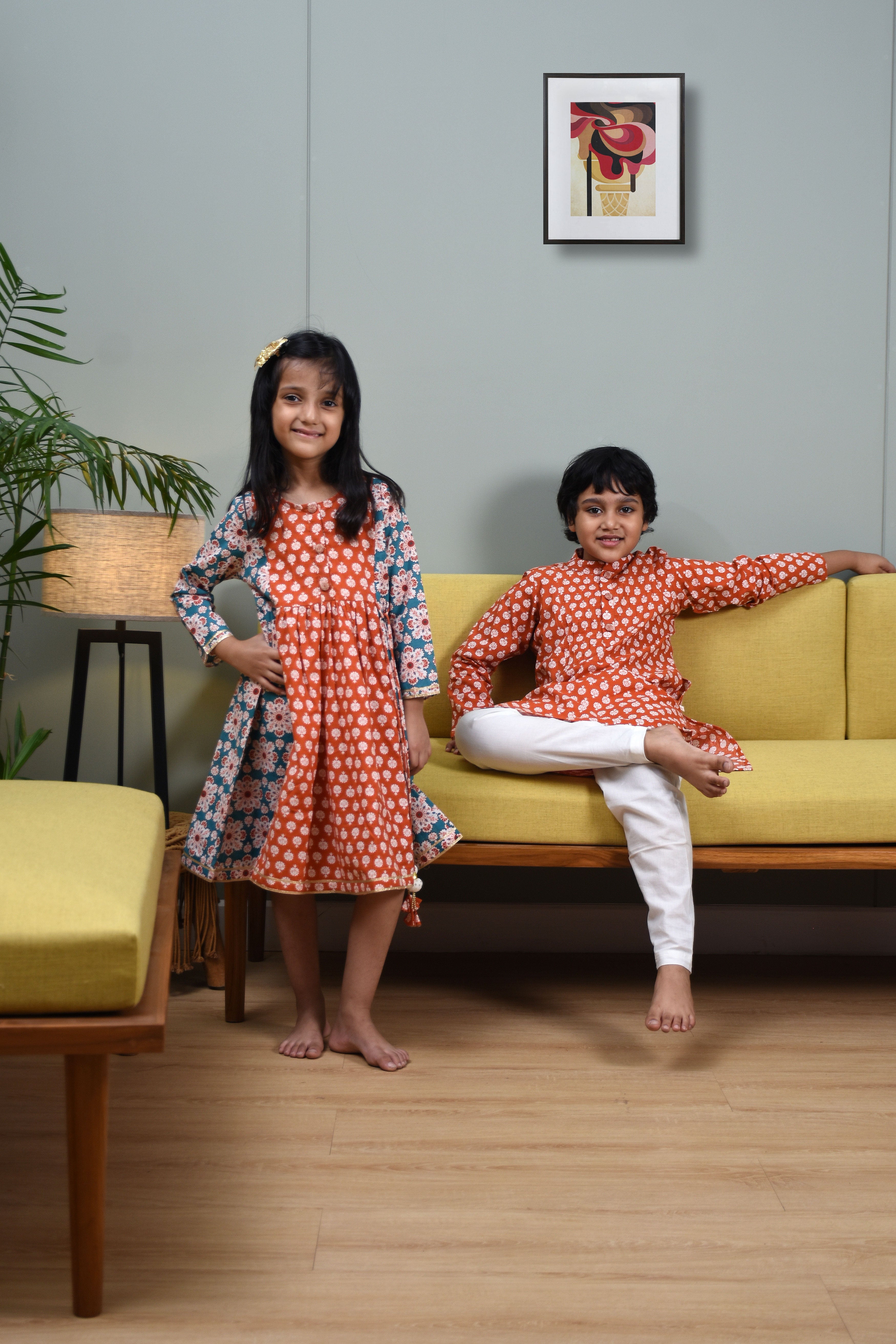 Dual Print Frock