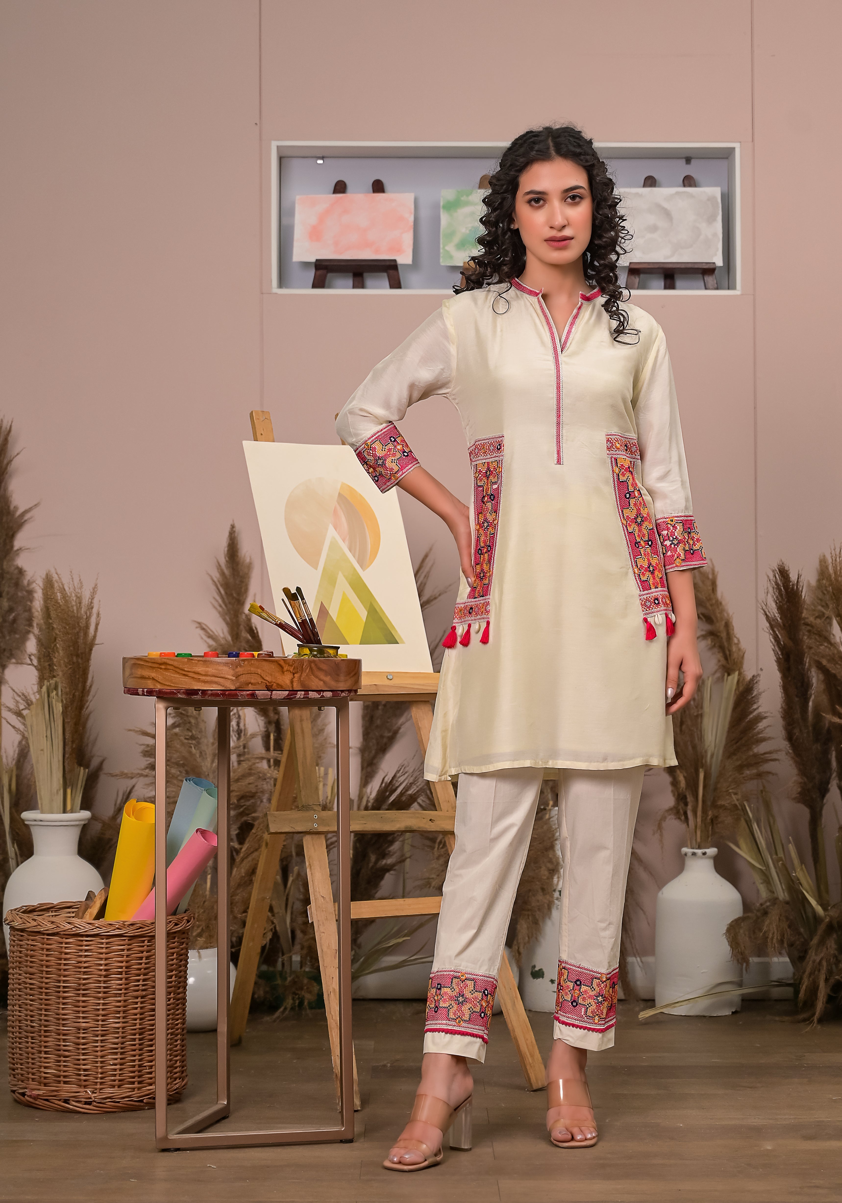 Sultry Beige Pocket Co-Ord (Set of 2)