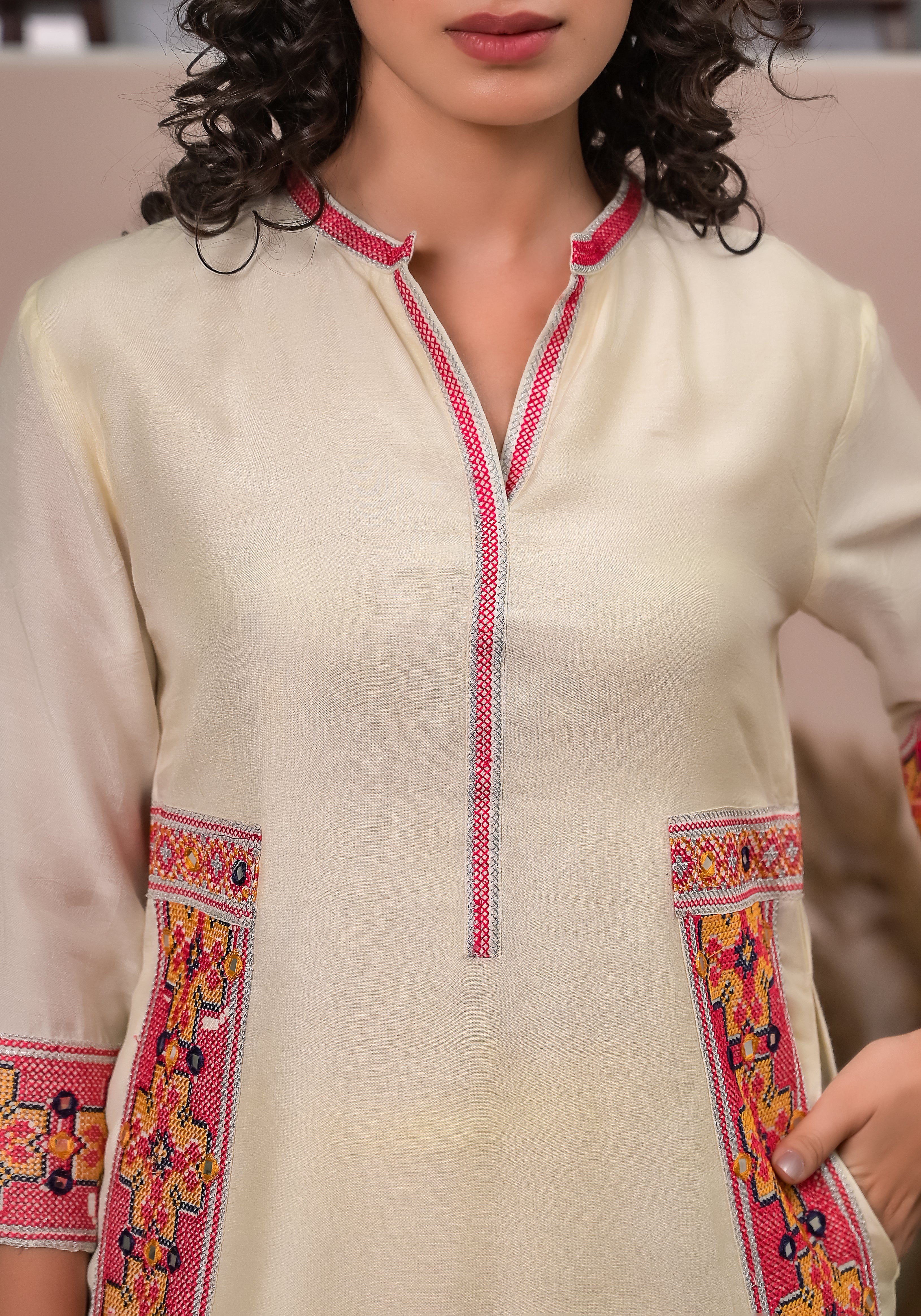 Sultry Beige Pocket Co-Ord (Set of 2)