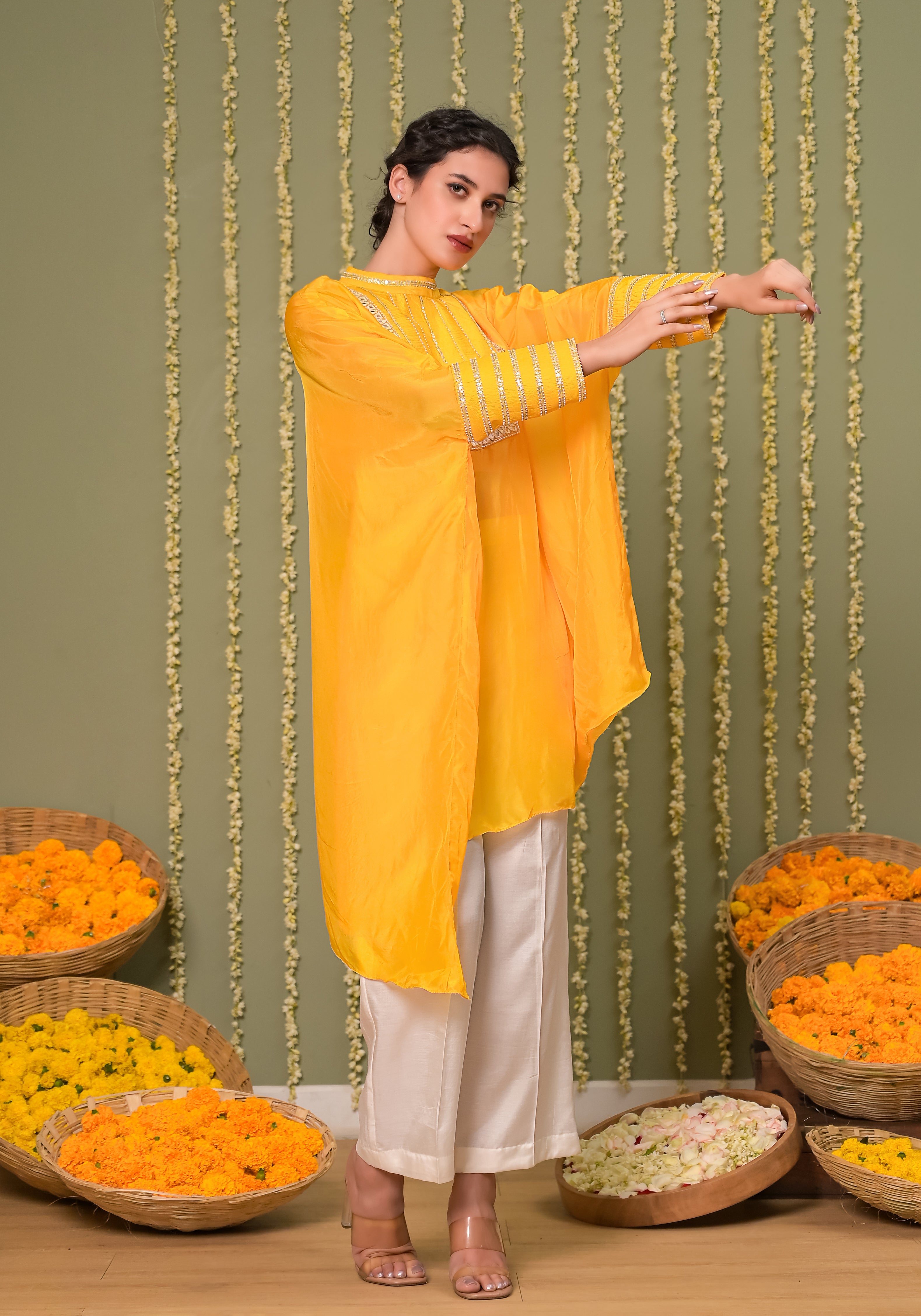 Amiya Kaftan Set-3Pcs
