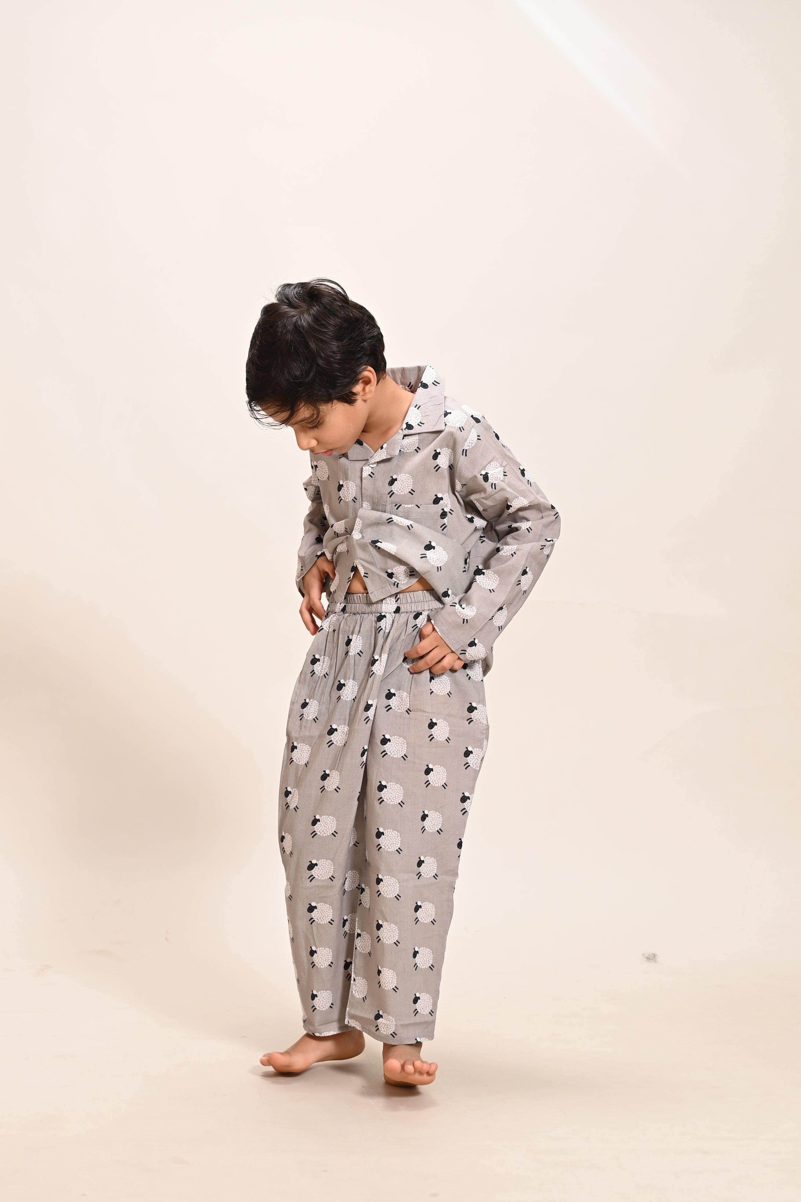 Blue Shaun Night Suit Set