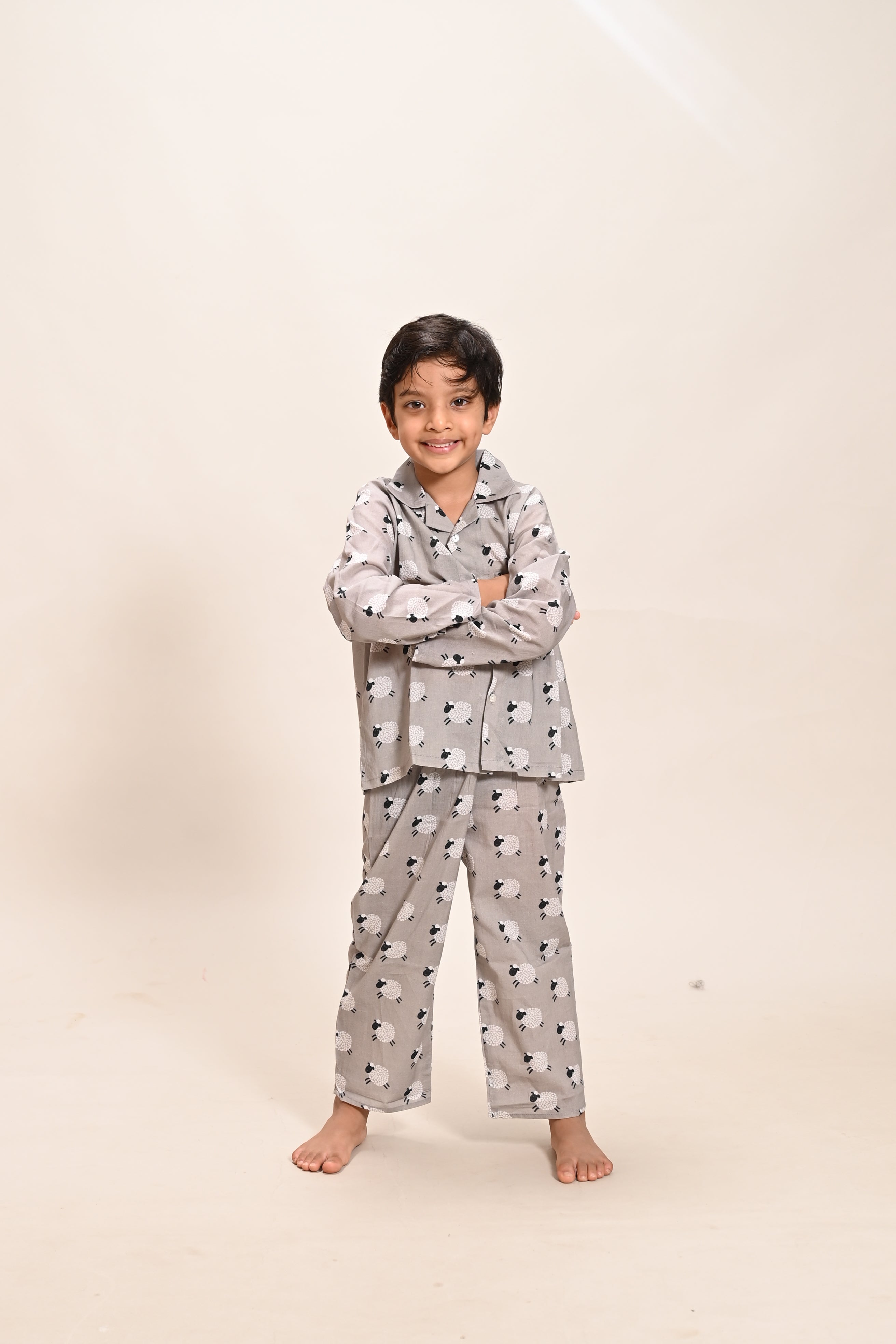 Blue Shaun Night Suit Set