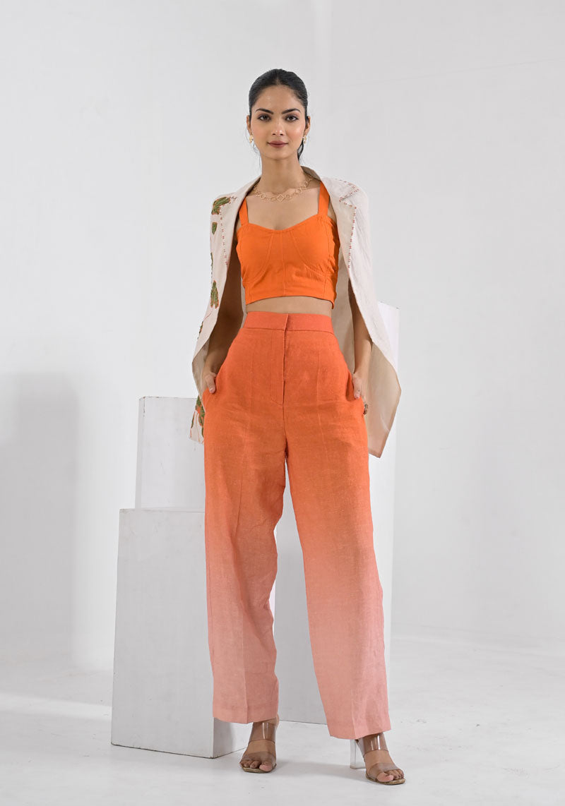 Breeze Orange Jacket  Set-3pcs